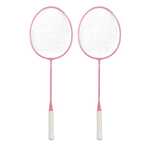 Rosa Badmintonschläger-Set K1134 Badmintonschläger-Set aus Eisenlegierung mit Aufbewahrungstasche und Eimer Zum Spielen Im Freien oder Drinnen Pink Rosa Badmintonschläger-Set K1134 Badmintonschläger-Set aus Eisenlegierung mit Aufbewahrungstasche und Eimer Zum Spielen Im Freien oder Drinnen Pink von KIMISS