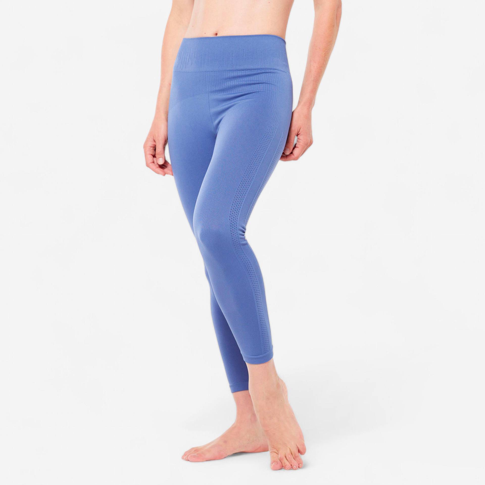 7/8-Leggings Yoga nahtlos - Premium blau von KIMJALY