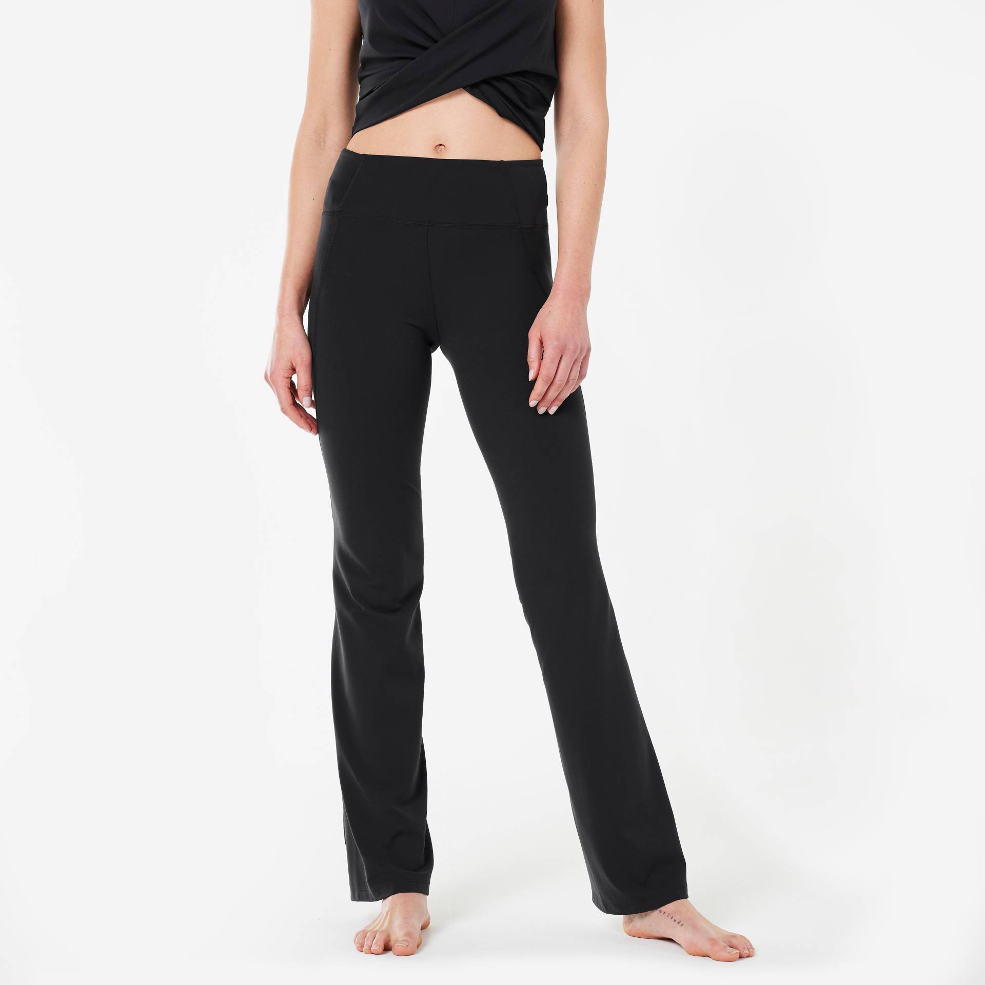 Leggings Damen Yoga Schlaghose Dyn - schwarz Leggings Damen Yoga Schlaghose Dyn - schwarz von KIMJALY