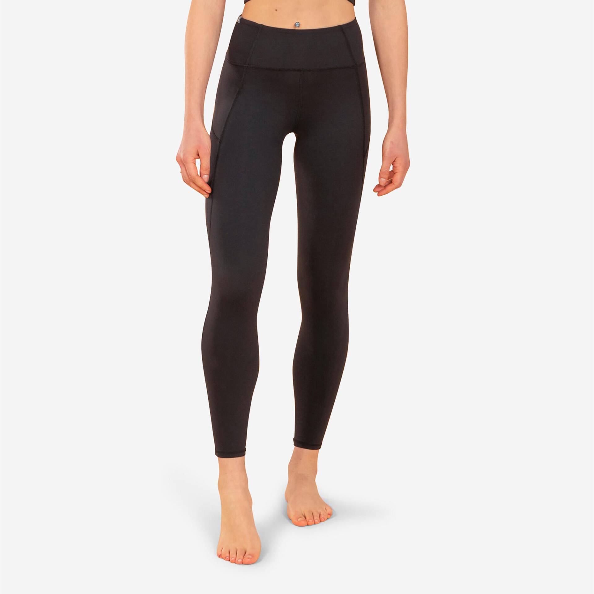 Yoga Leggings Damen - Premium schwarz von KIMJALY