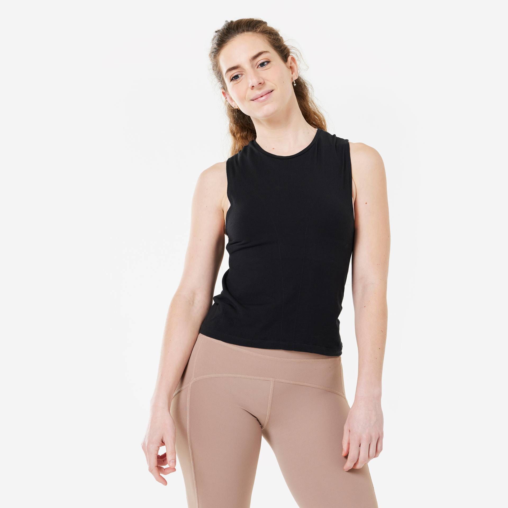 Top dynamisches Yoga nahtlos - schwarz Top dynamisches Yoga nahtlos - schwarz von KIMJALY