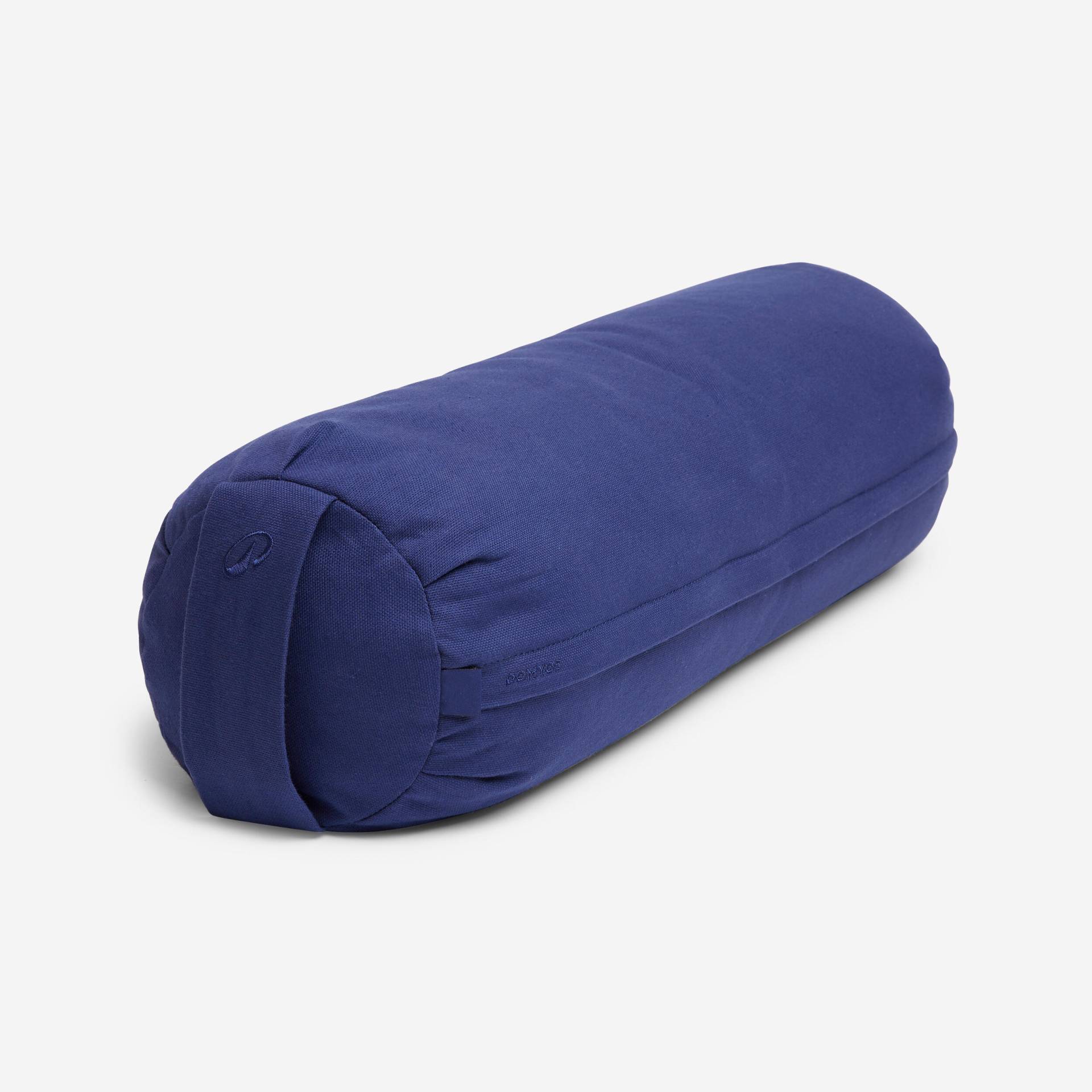 Yoga-Bolster rund Dinkelkörner dunkelblau Yoga-Bolster rund Dinkelkörner dunkelblau von KIMJALY