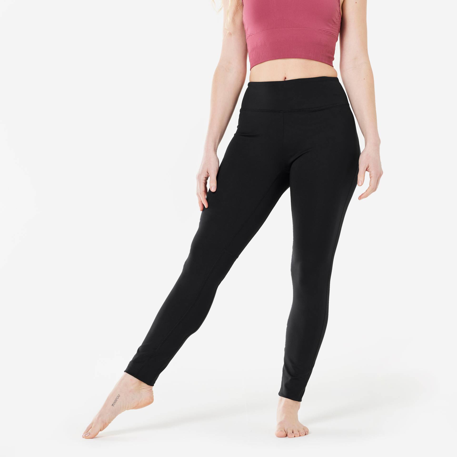 Yoga Leggings Damen - Premium schwarz von KIMJALY