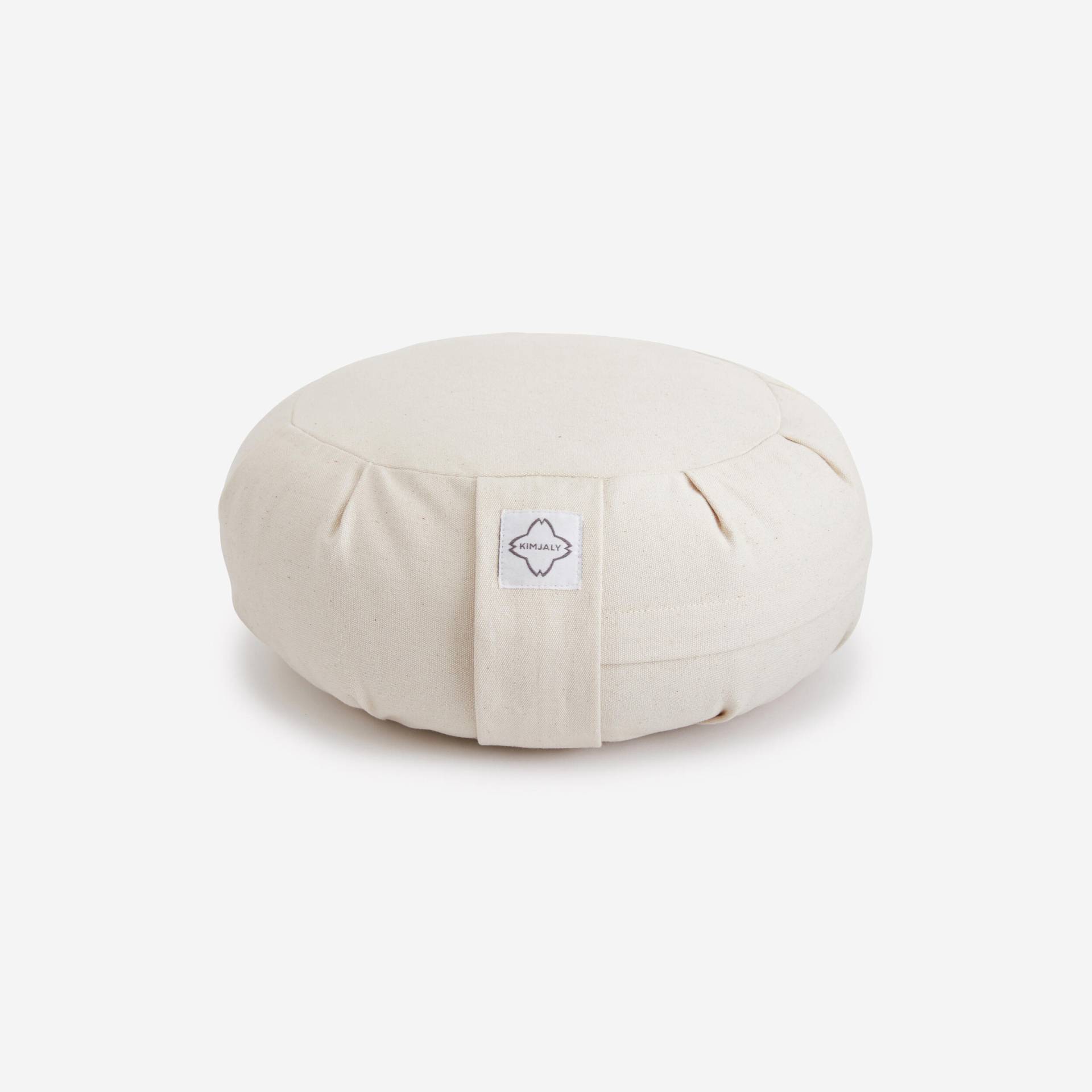 Meditationskissen Yoga Zafu rund - beige von KIMJALY