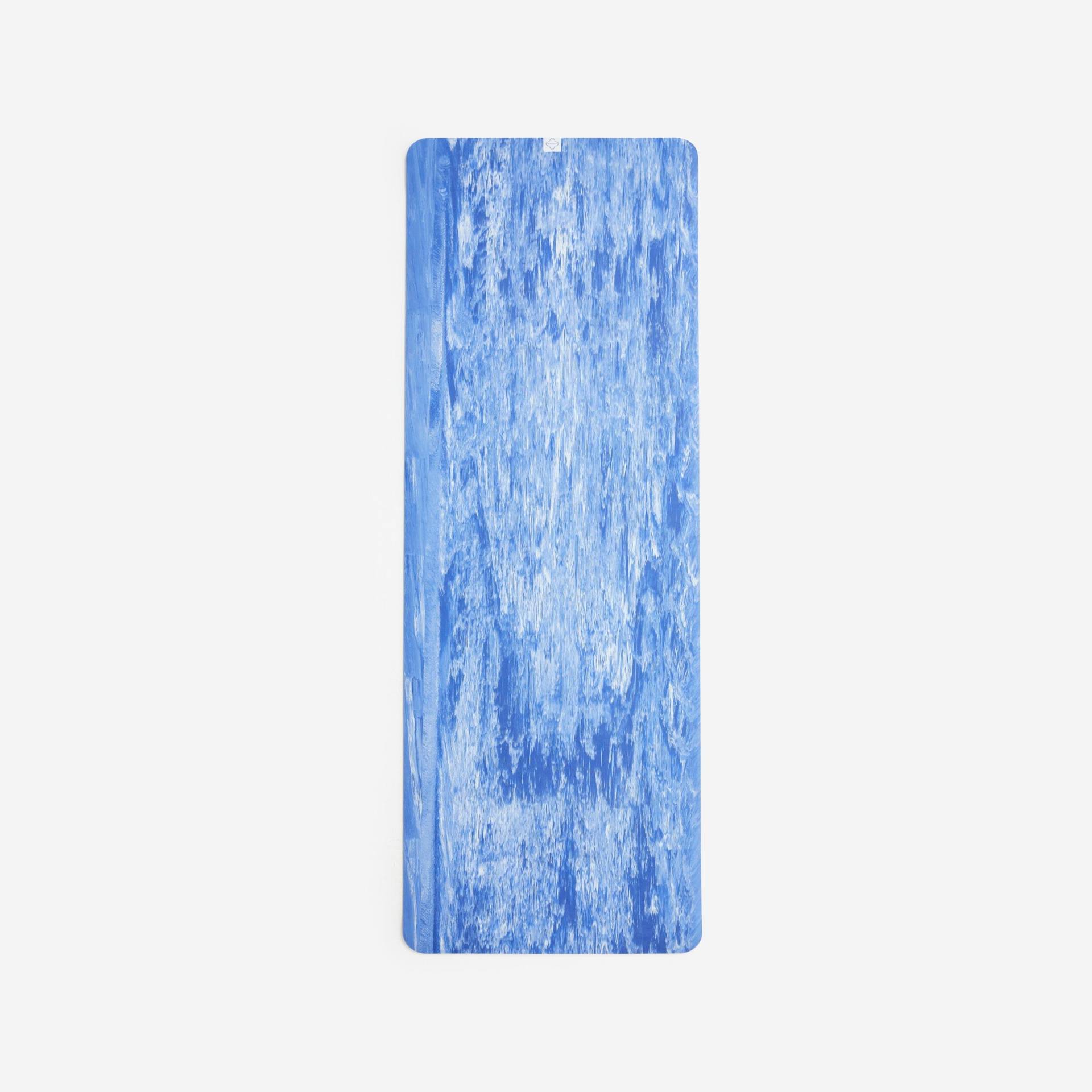 Yogamatte 185 cm × 65 cm × 5 mm - Grip blau von KIMJALY