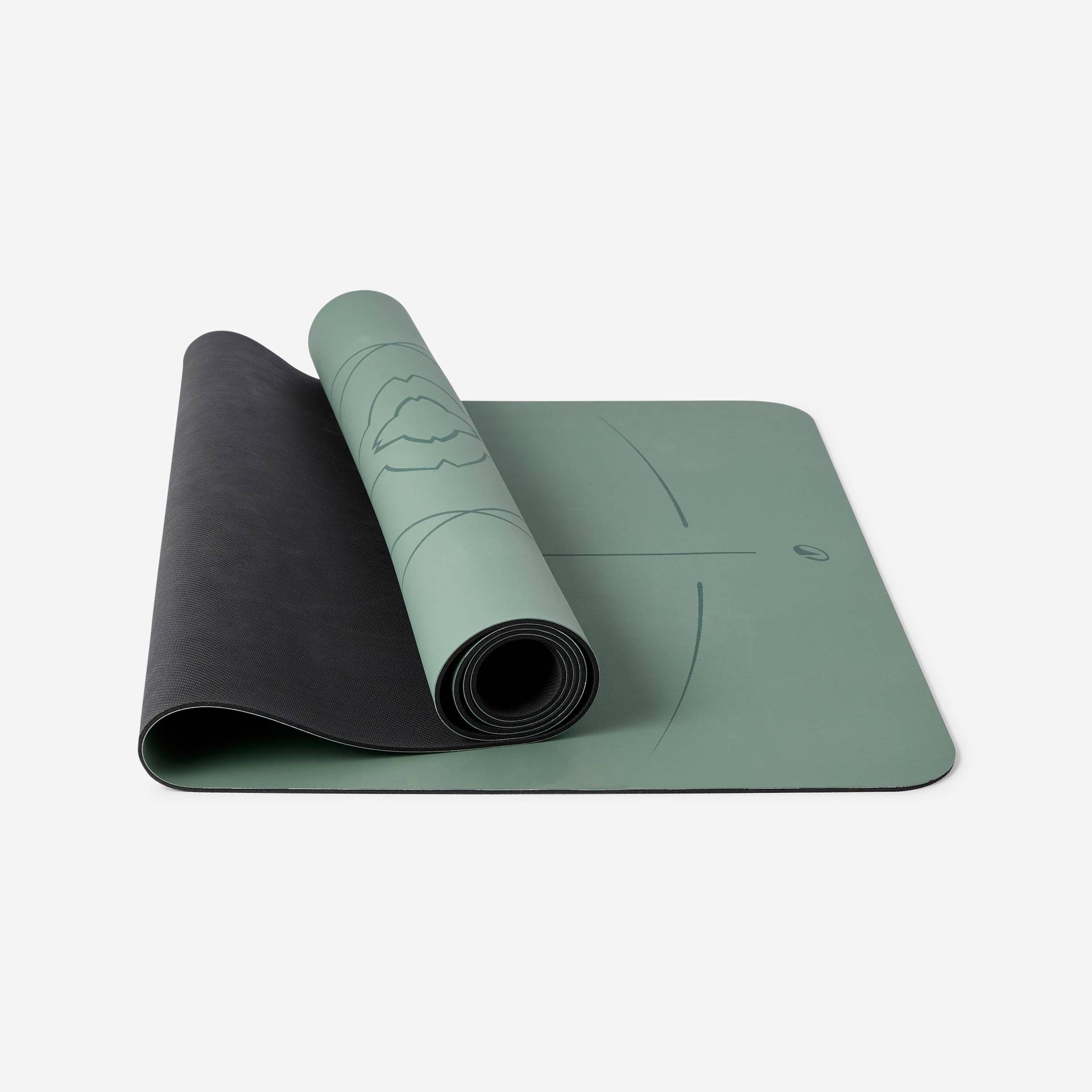 Yogamatte extrem rutschfest 185 cm × 65 cm × 4 mm - dunkelgrün Yogamatte extrem rutschfest 185 cm × 65 cm × 4 mm - dunkelgrün von KIMJALY