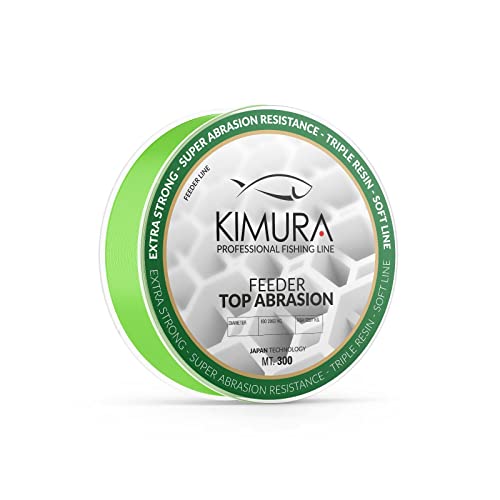 KIMURA Unisex – Erwachsene Feeder Top Abrieb Angelschnur, grün, 0.280 KIMURA Unisex – Erwachsene Feeder Top Abrieb Angelschnur, grün, 0.280 von Kimura