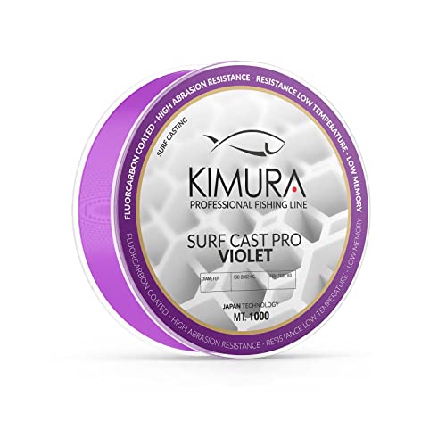 KIMURA Unisex – Erwachsene Surf Cast Pro Angelschnur, Violett, 0.30 von KIMURA