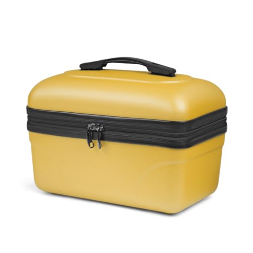 Kinston Kosmetiktasche für Reisen – Großes Fassungsvermögen, Wasserdicht, Leicht, Mehrere Fächer, Make-up Tasche, Gelb Kinston Kosmetiktasche für Reisen – Großes Fassungsvermögen, Wasserdicht, Leicht, Mehrere Fächer, Make-up Tasche, Gelb von KINSTON
