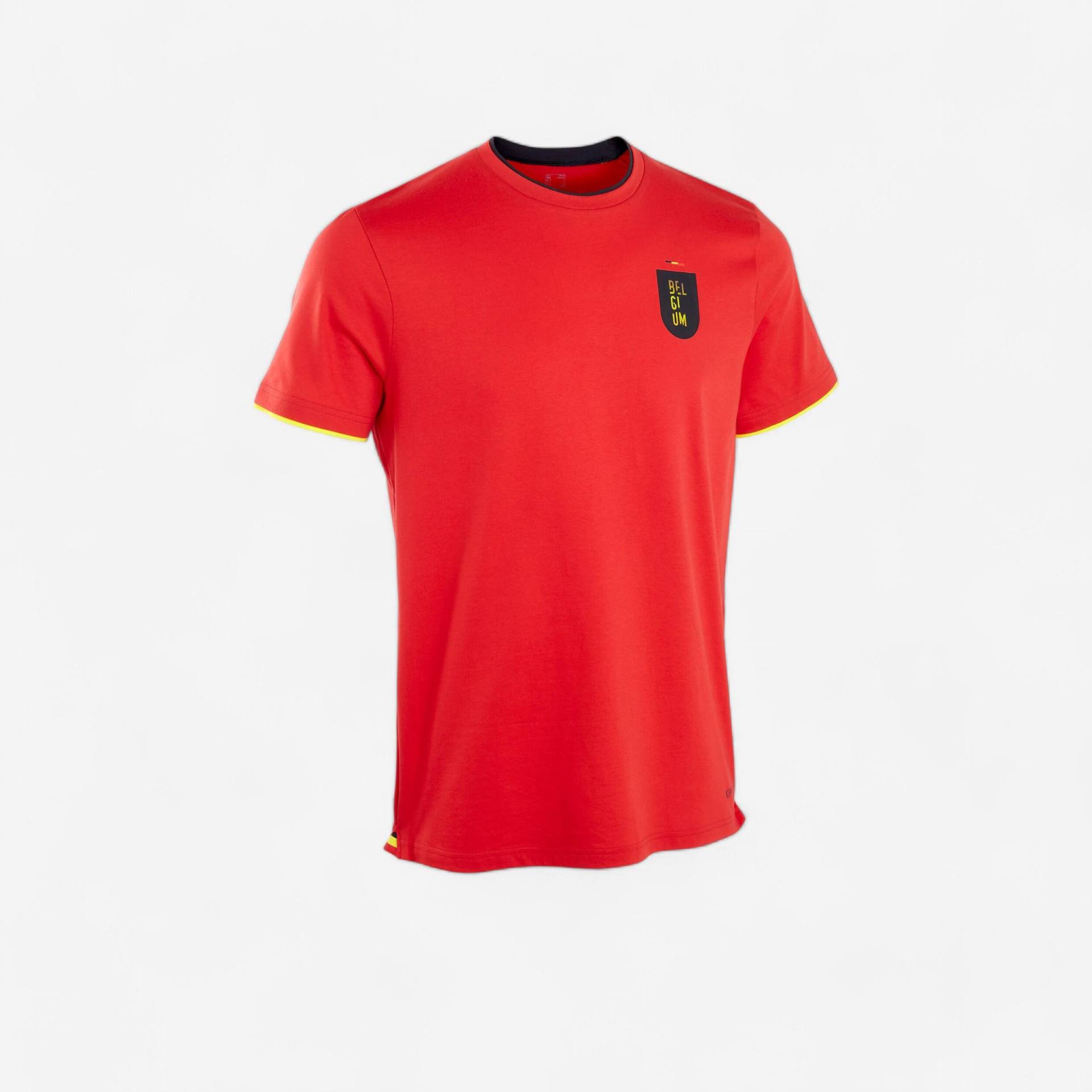 Damen/Herren Fußball Fanshirt Belgien 2024 - FF100 Damen/Herren Fußball Fanshirt Belgien 2024 - FF100 von KIPSTA