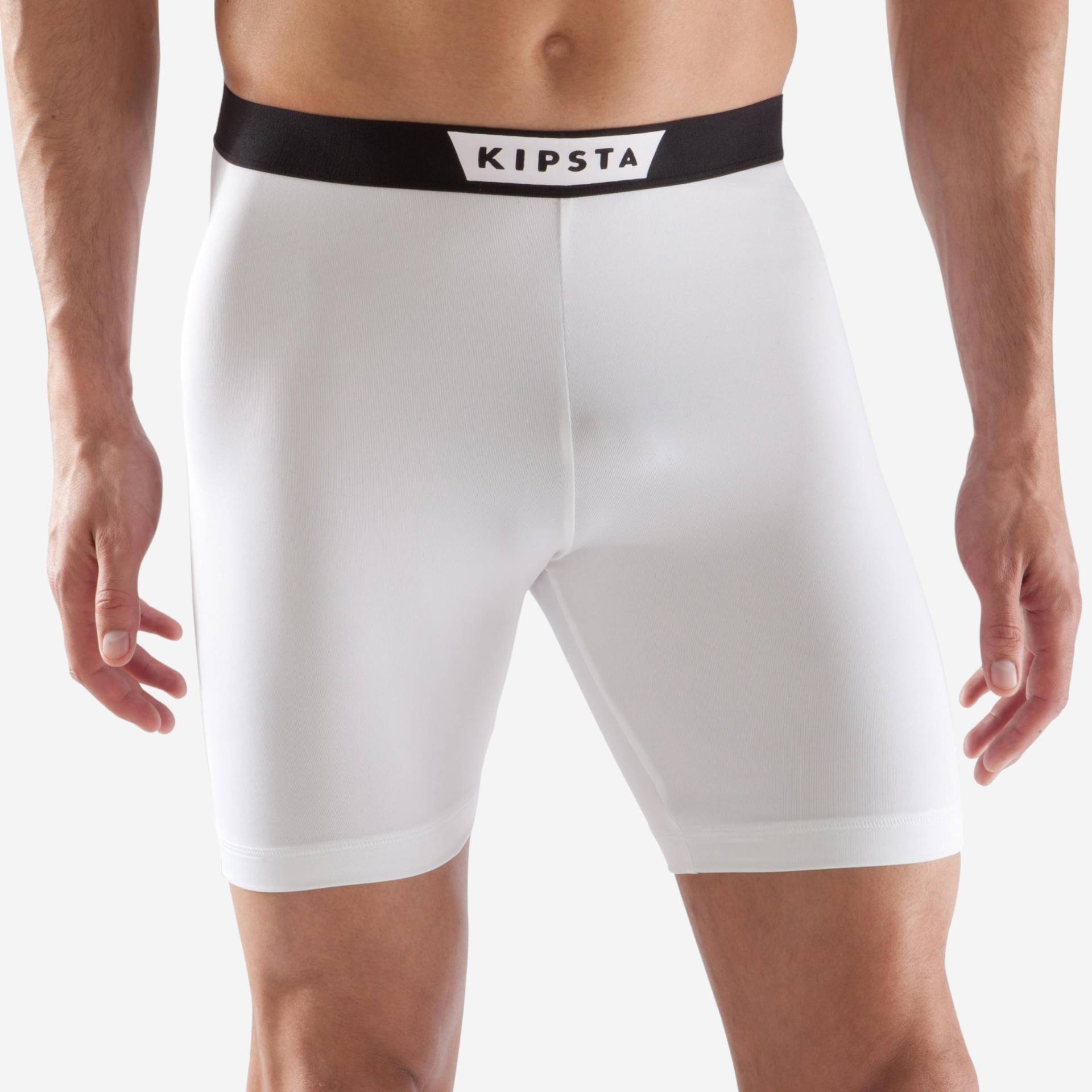 Damen/Herren Fußball Funktionsshorts - Keepcomfort weiß Damen/Herren Fußball Funktionsshorts - Keepcomfort weiß von KIPSTA