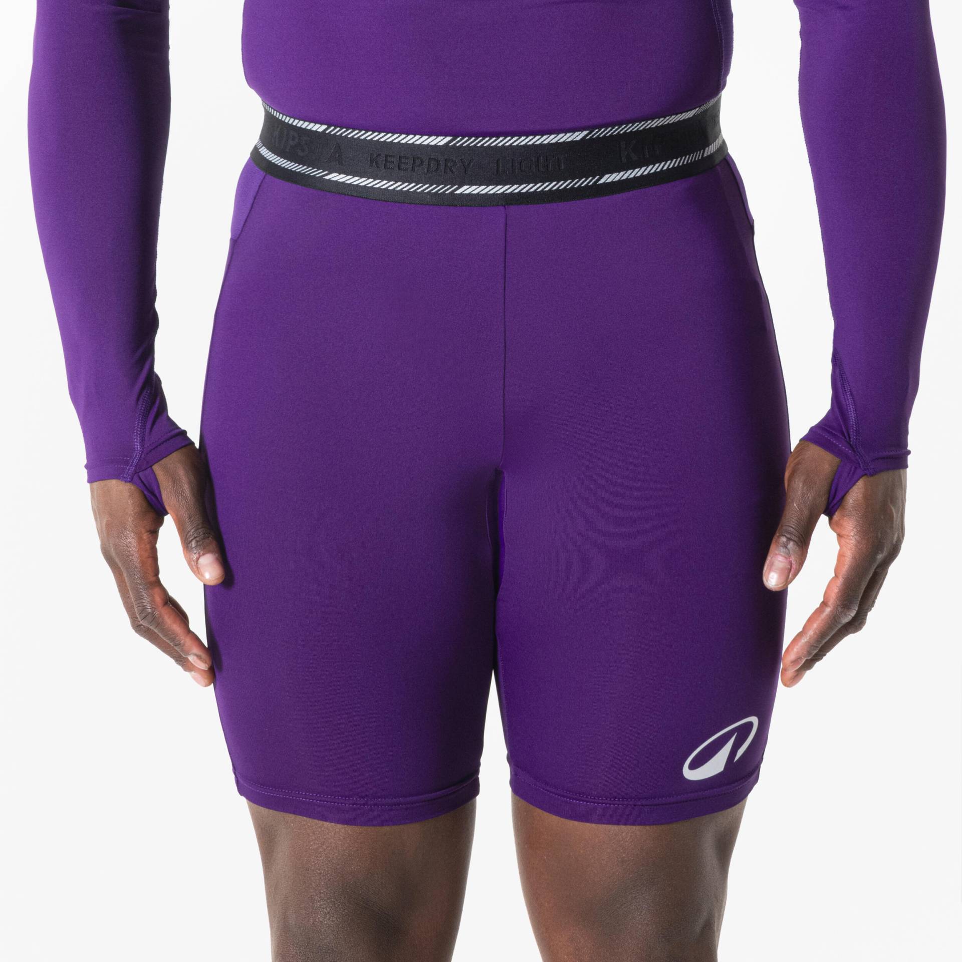 Damen/Herren Fußball Funktionsshorts - Keepdry Light violett Damen/Herren Fußball Funktionsshorts - Keepdry Light violett von KIPSTA