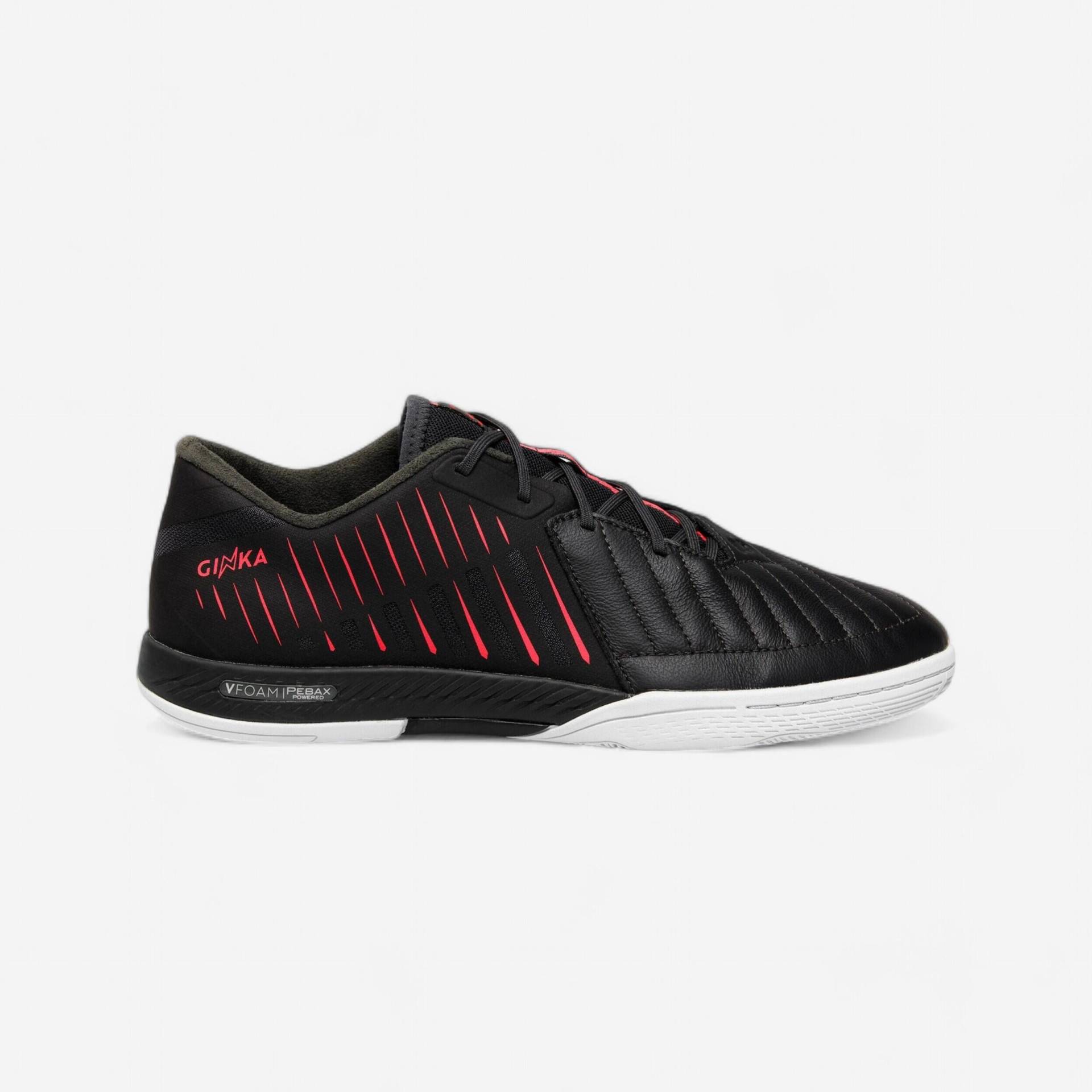 Damen/Herren Fußball Hallenschuhe - Ginka Pro Futsal schwarz/rosa Damen/Herren Fußball Hallenschuhe - Ginka Pro Futsal schwarz/rosa von KIPSTA