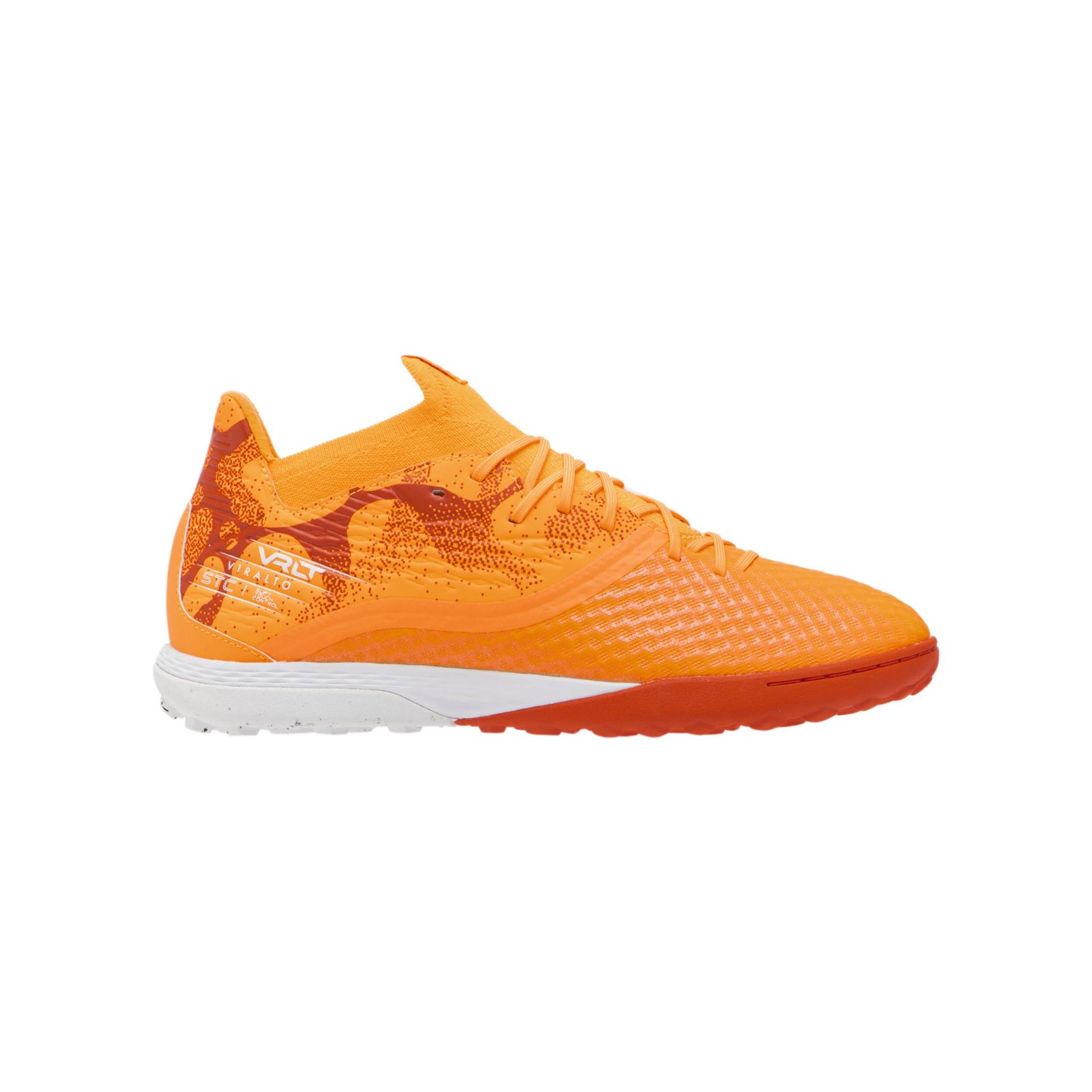 Damen/Herren Fußball Multinockenschuhe TF ‒ VIRALTO III 3D Turf orange von KIPSTA