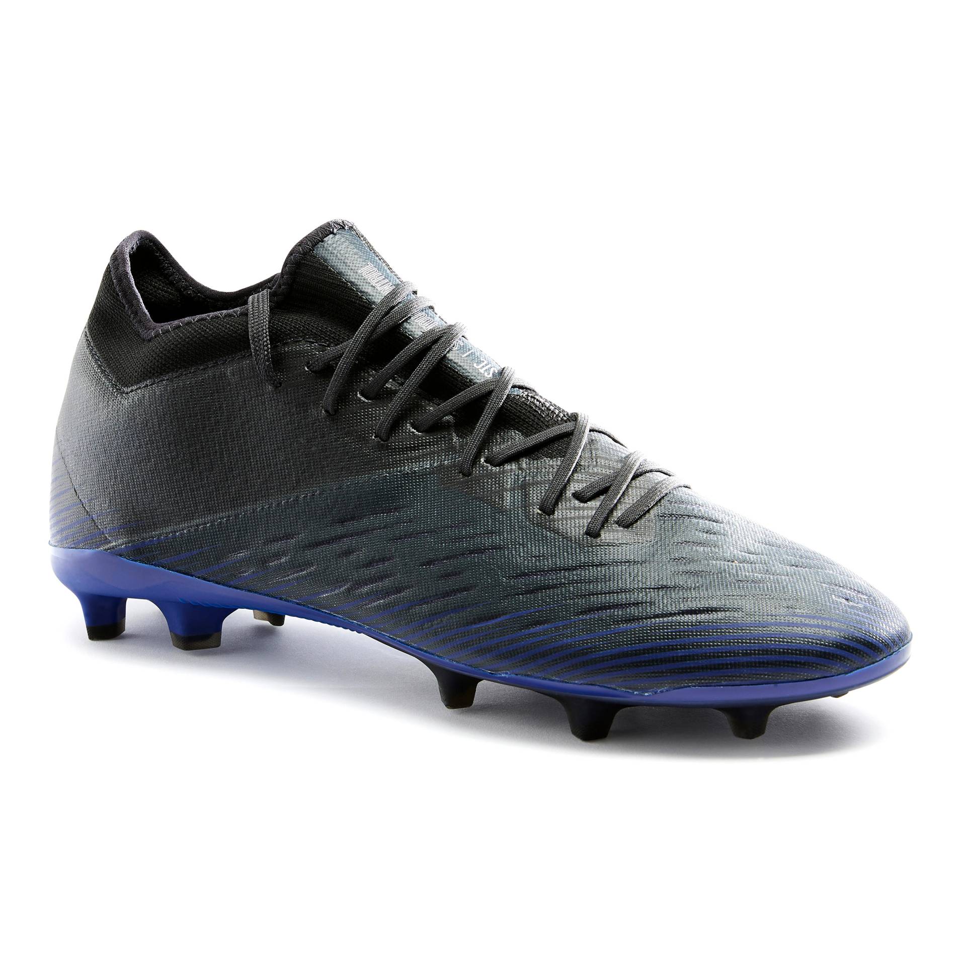 Damen/Herren Fußball Nockenschuhe FG - CLR schwarz/blau Damen/Herren Fußball Nockenschuhe FG - CLR schwarz/blau von KIPSTA
