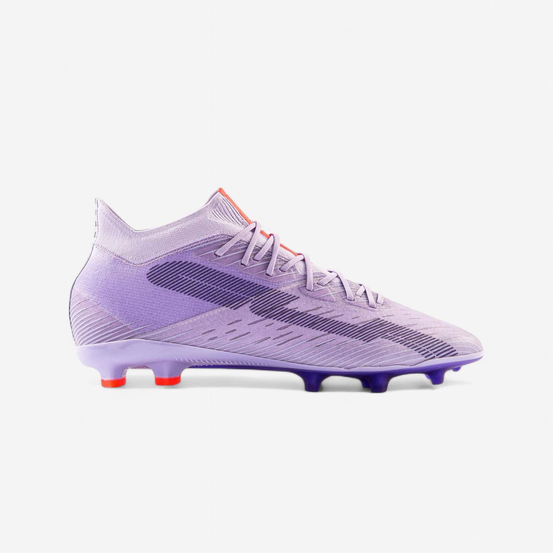 Damen/Herren Fußball Nockenschuhe FG - CLR ultraviolett von KIPSTA