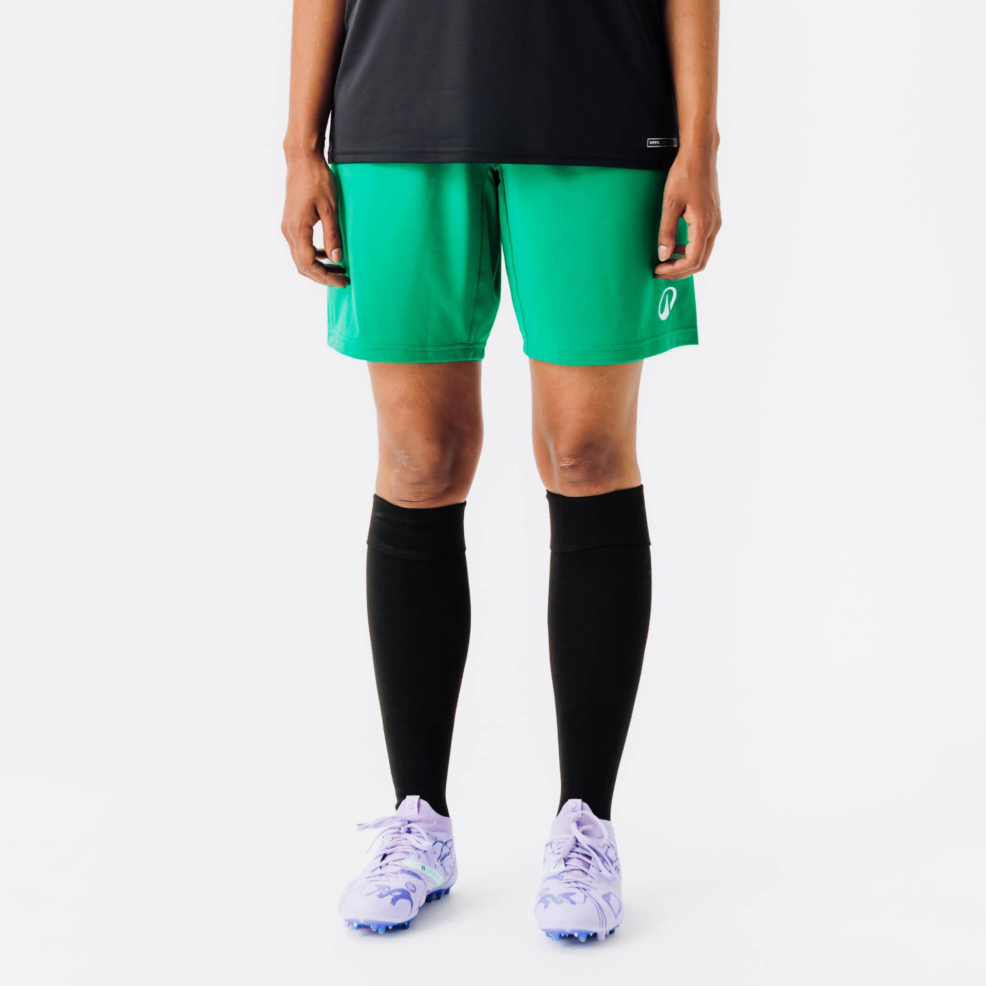 Damen/Herren Fußball Shorts - Essential grün von KIPSTA