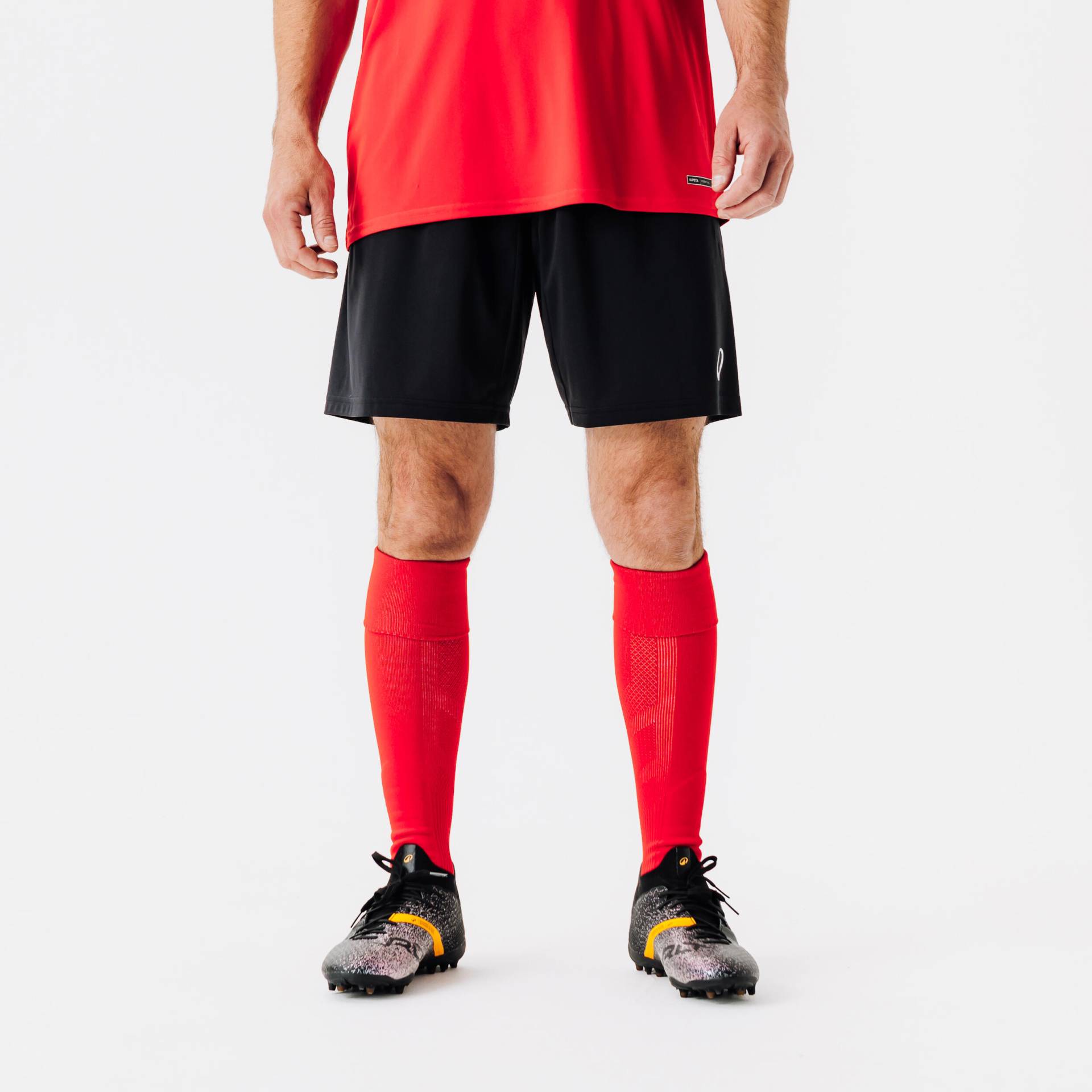 Damen/Herren Fußball Shorts - Essential schwarz Damen/Herren Fußball Shorts - Essential schwarz von KIPSTA