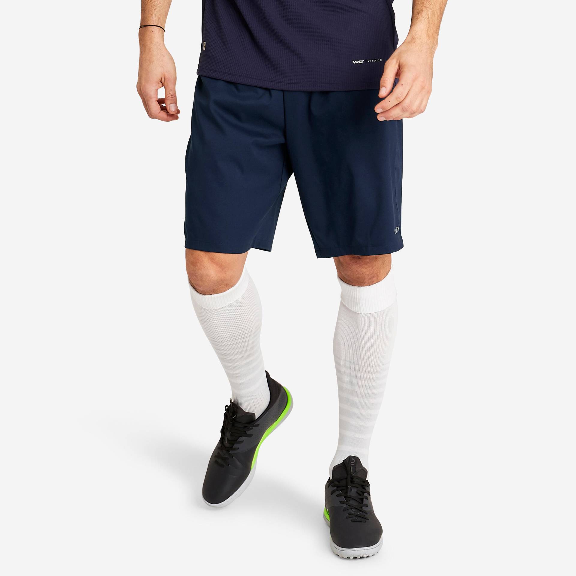 Damen/Herren Fußball Shorts - VIRALTO Club marineblau von KIPSTA