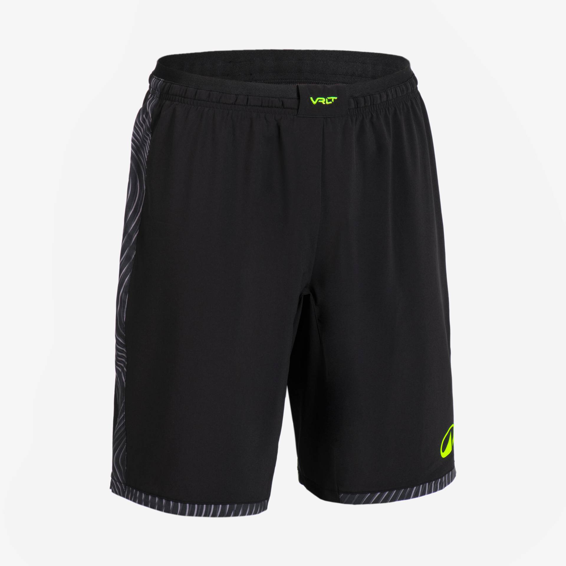 Damen/Herren Fussball Shorts - VIRALTO II Wavy schwarz/grau von KIPSTA