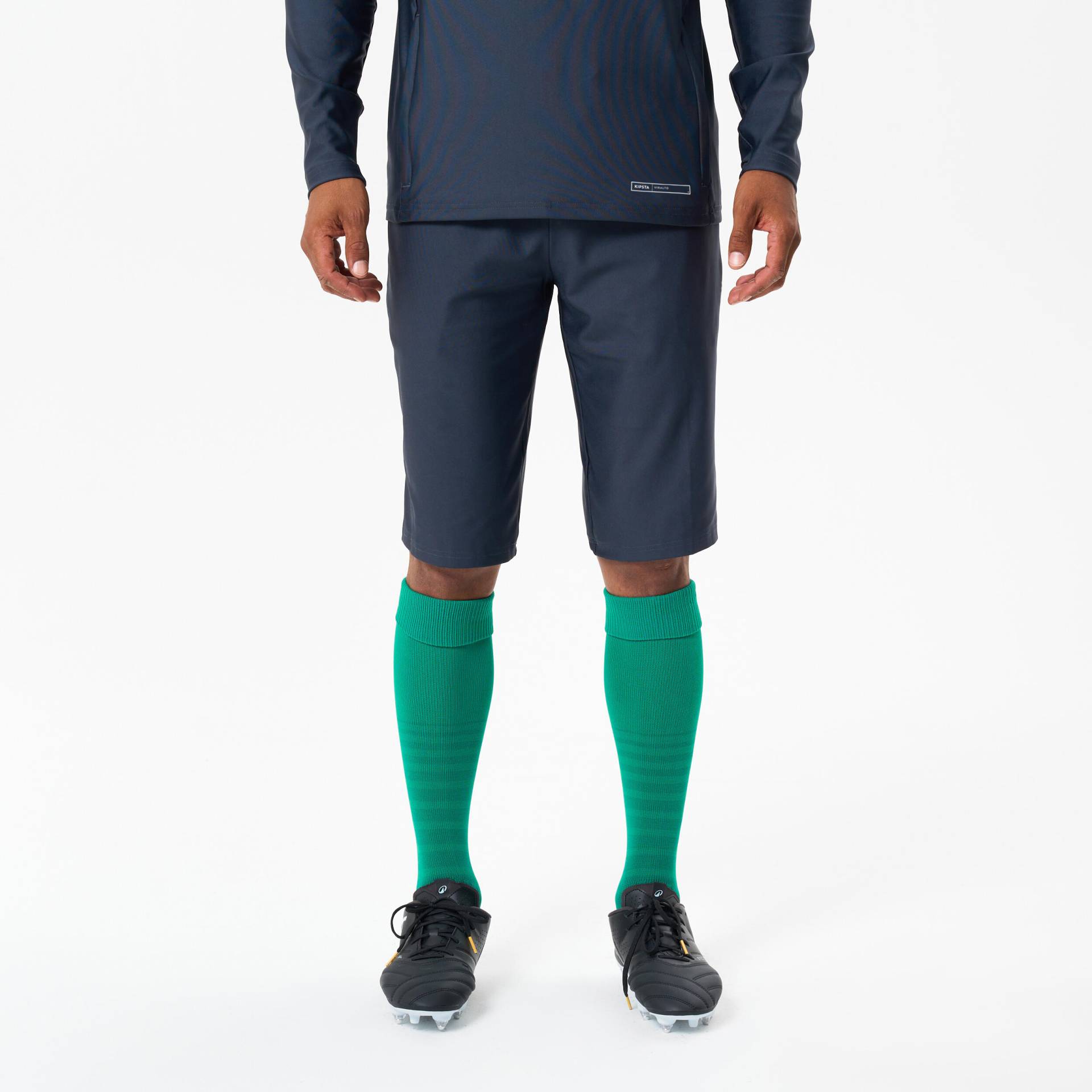 Damen/Herren Fußball Shorts knielang - VIRALTO Club grün Damen/Herren Fußball Shorts knielang - VIRALTO Club grün von KIPSTA