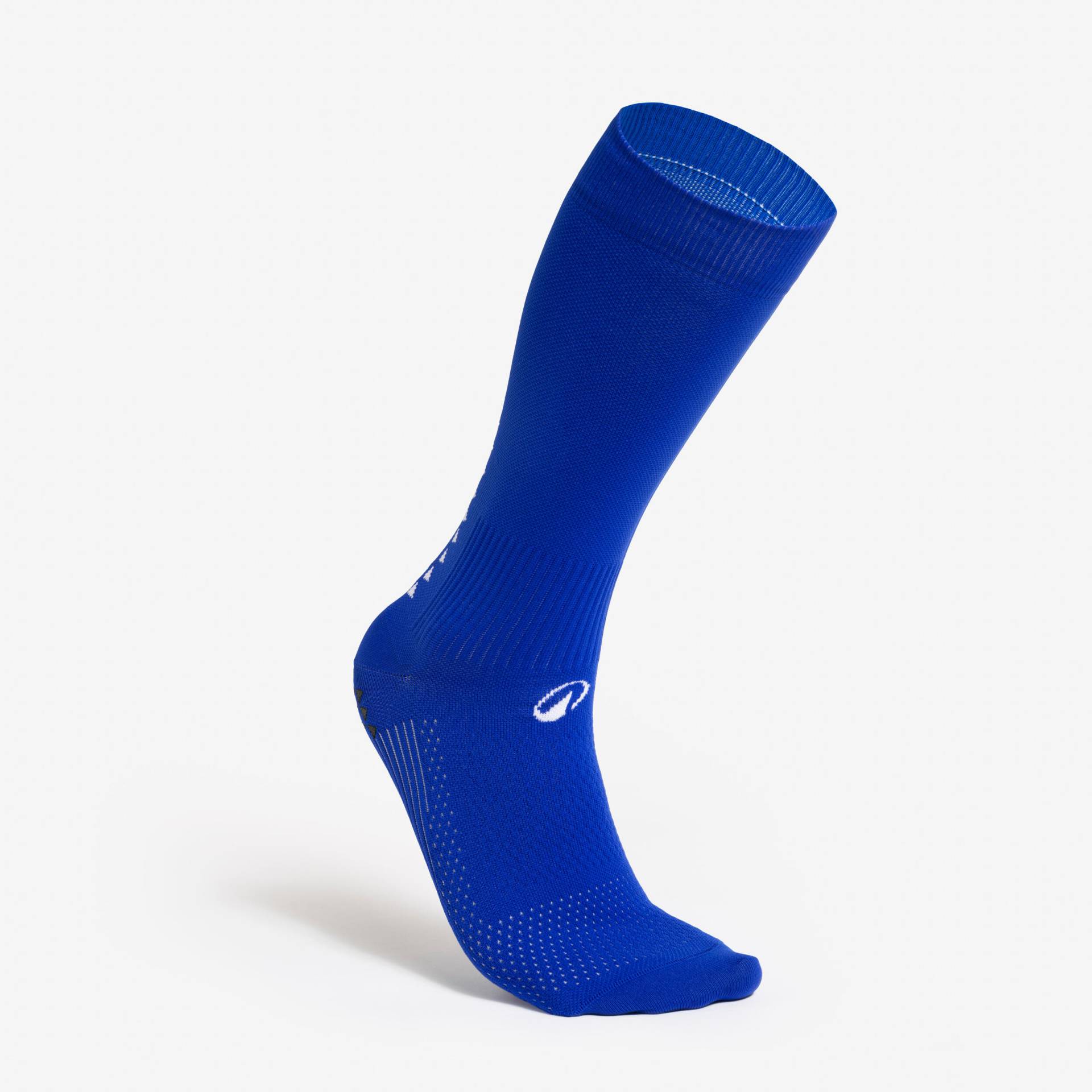 Damen/Herren Fußball Socken halbhoch rutschfest - VIRALTO II Mid blau Damen/Herren Fußball Socken halbhoch rutschfest - VIRALTO II Mid blau von KIPSTA