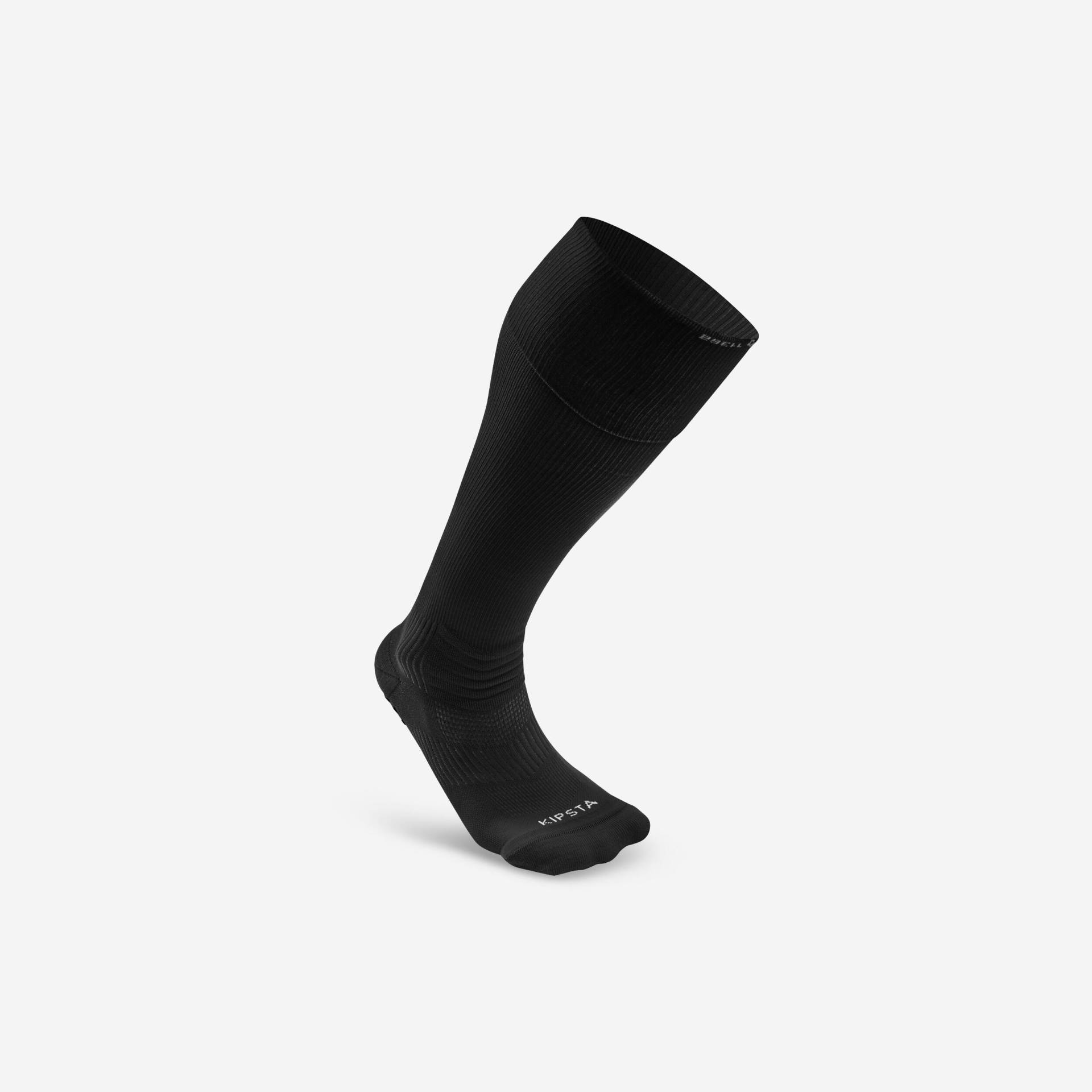 Damen/Herren Fussball Stutzen hoch mit rutschfesten Socken - Viralto II schwarz von KIPSTA