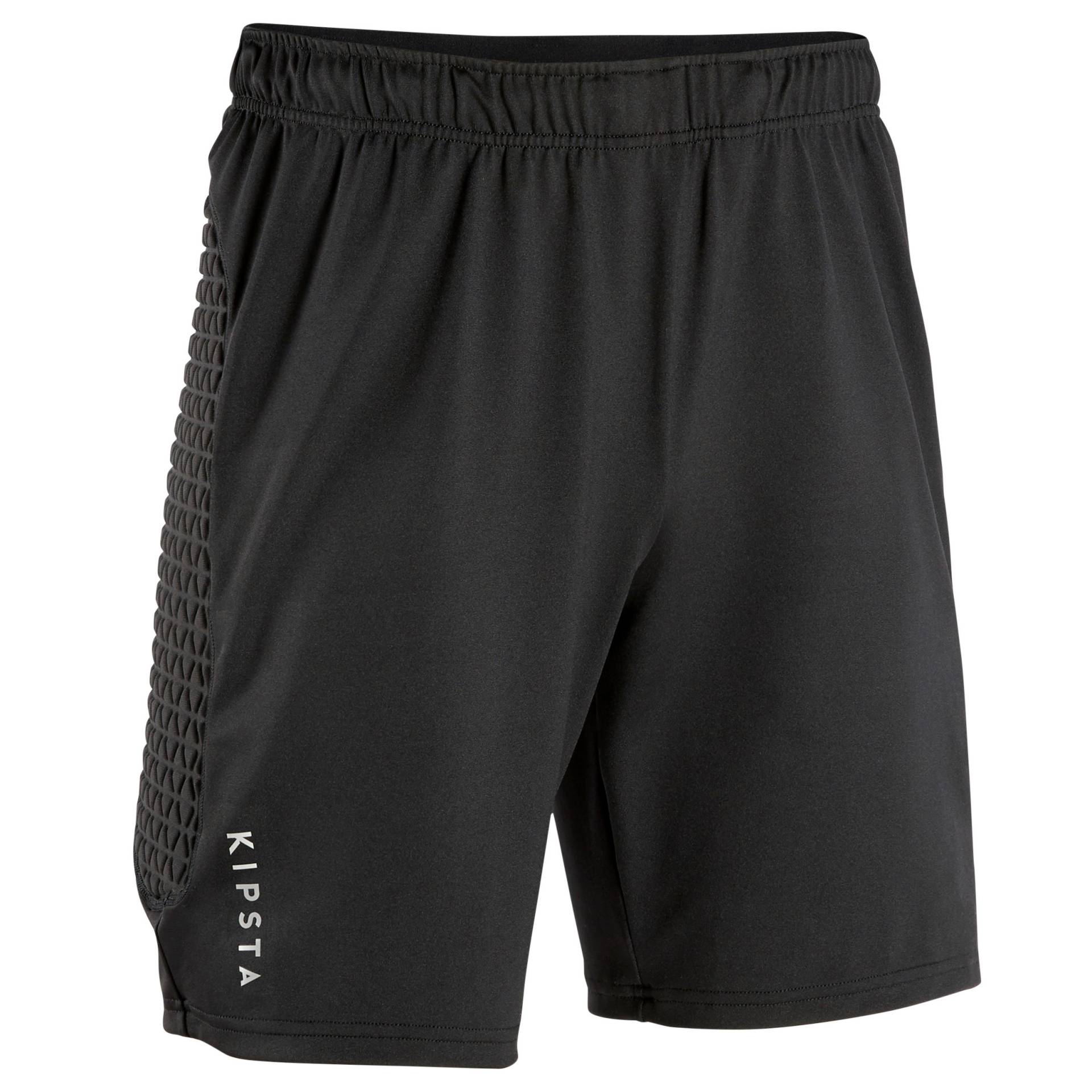 Damen/Herren Fußball Torwarthose kurz - F500 schwarz Damen/Herren Fußball Torwarthose kurz - F500 schwarz von KIPSTA