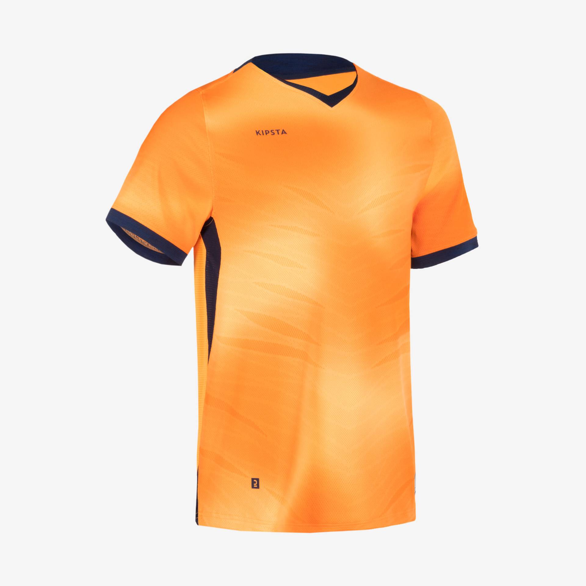 Damen/Herren Fussball Trikot kurzarm - CLR orange/marineblau Damen/Herren Fussball Trikot kurzarm - CLR orange/marineblau von KIPSTA
