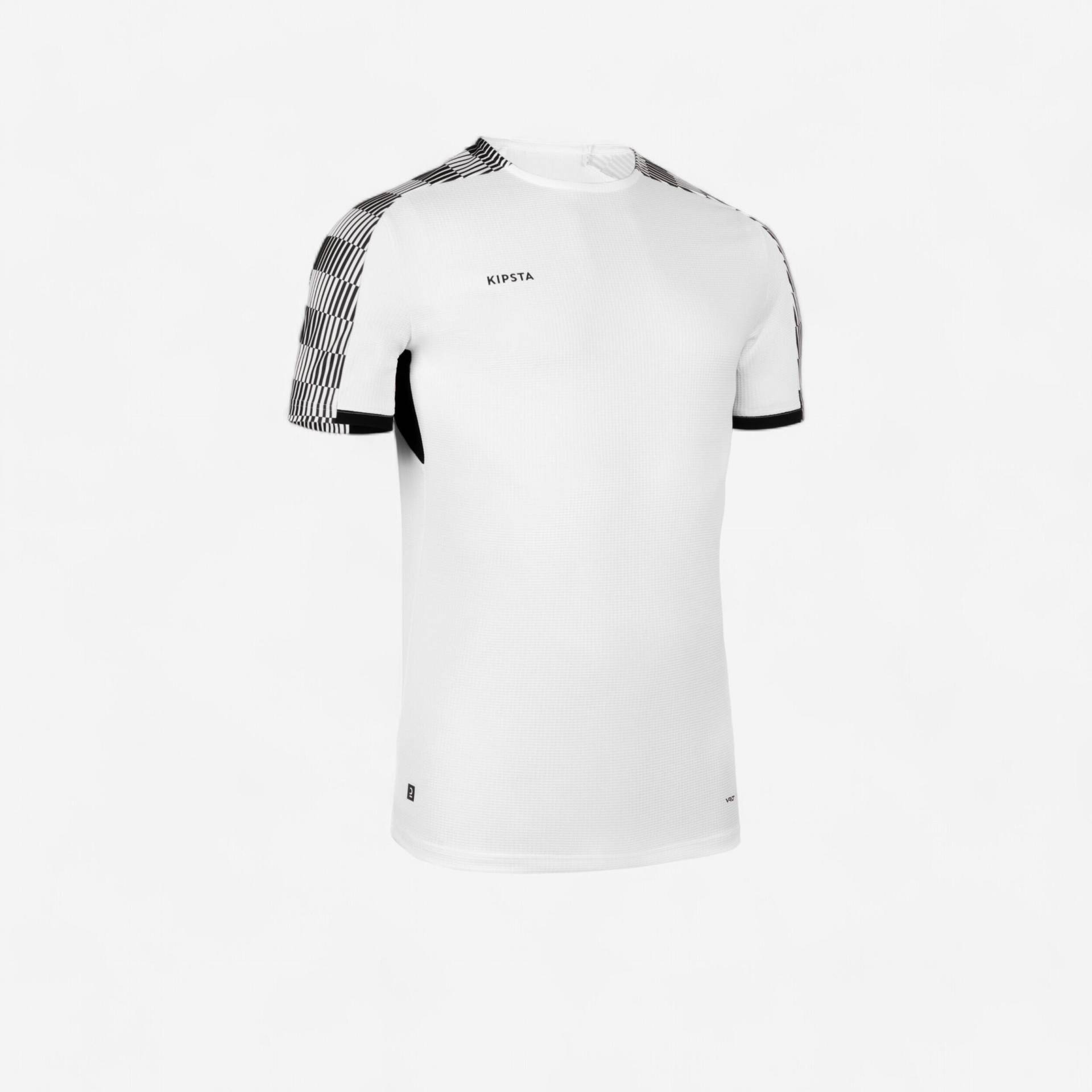 Damen/Herren Fußball Trikot kurzarm - VIRALTO Damier weiß/schwarz Damen/Herren Fußball Trikot kurzarm - VIRALTO Damier weiß/schwarz von KIPSTA