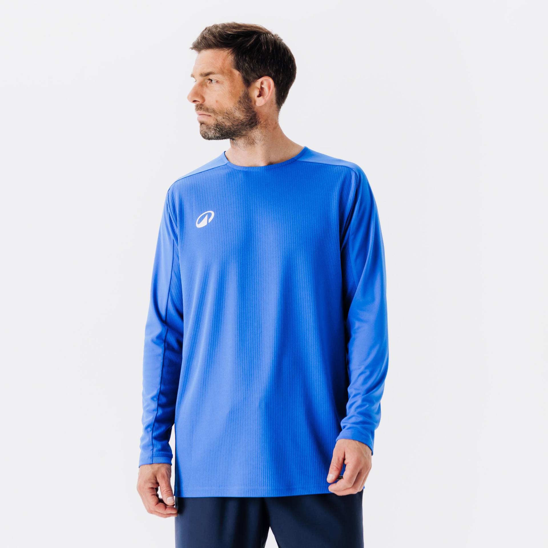 Damen/Herren Fußball Trikot langarm - VIRALTO Club blau Damen/Herren Fußball Trikot langarm - VIRALTO Club blau von KIPSTA