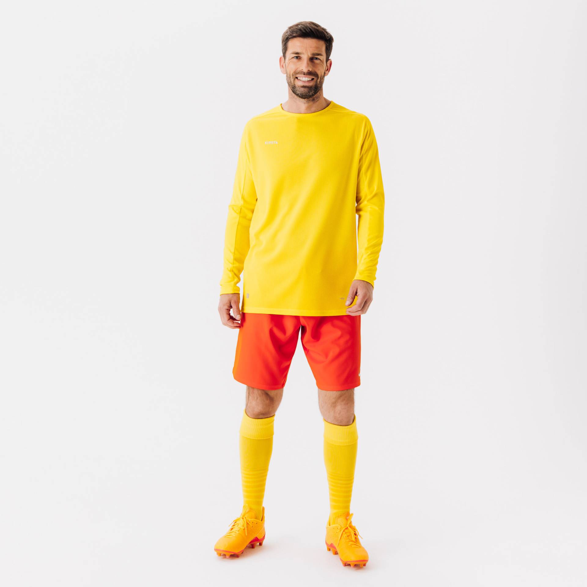 Damen/Herren Fußball Trikot langarm - VIRALTO Club gelb Damen/Herren Fußball Trikot langarm - VIRALTO Club gelb von KIPSTA