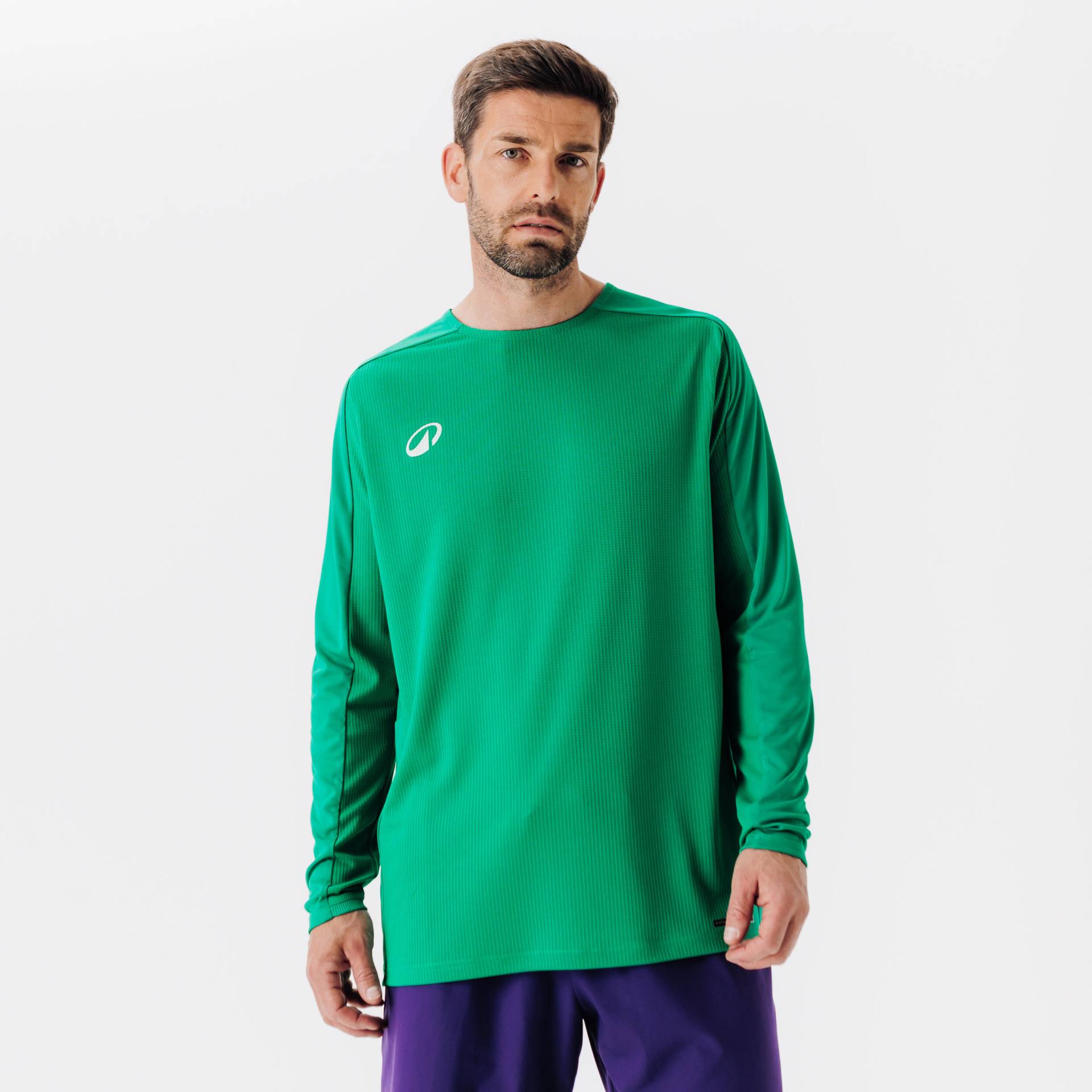Damen/Herren Fußball Trikot langarm - VIRALTO Club grün Damen/Herren Fußball Trikot langarm - VIRALTO Club grün von KIPSTA