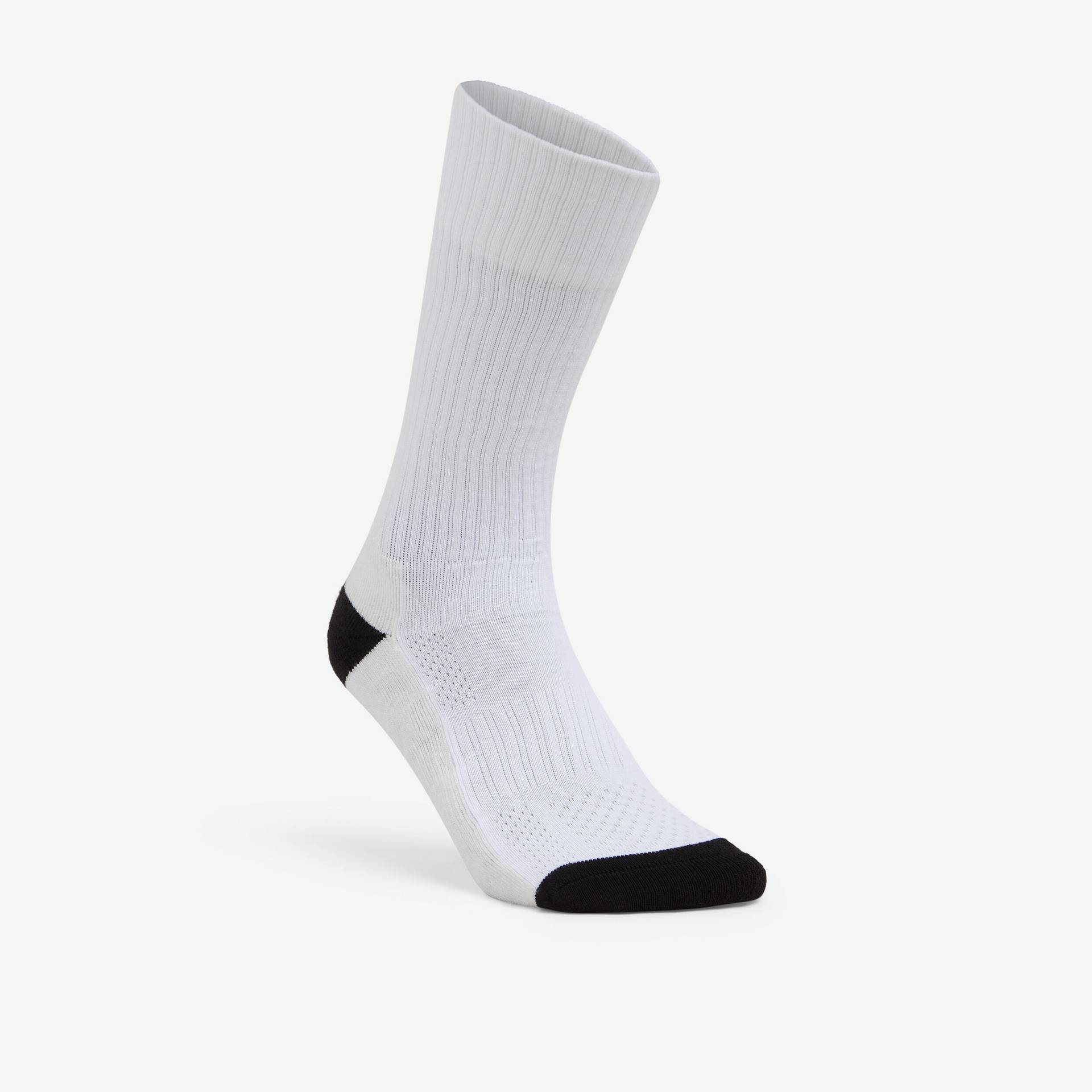 Damen/Herren Handball Socken High - H500 1 Paar weiß/schwarz Damen/Herren Handball Socken High - H500 1 Paar weiß/schwarz von KIPSTA
