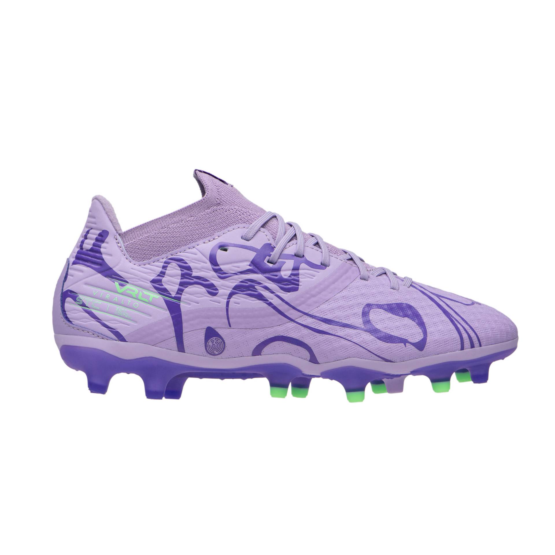 Damen Fussball Nockenschuhe FG - VIRALTO III-W Purple Rain von KIPSTA