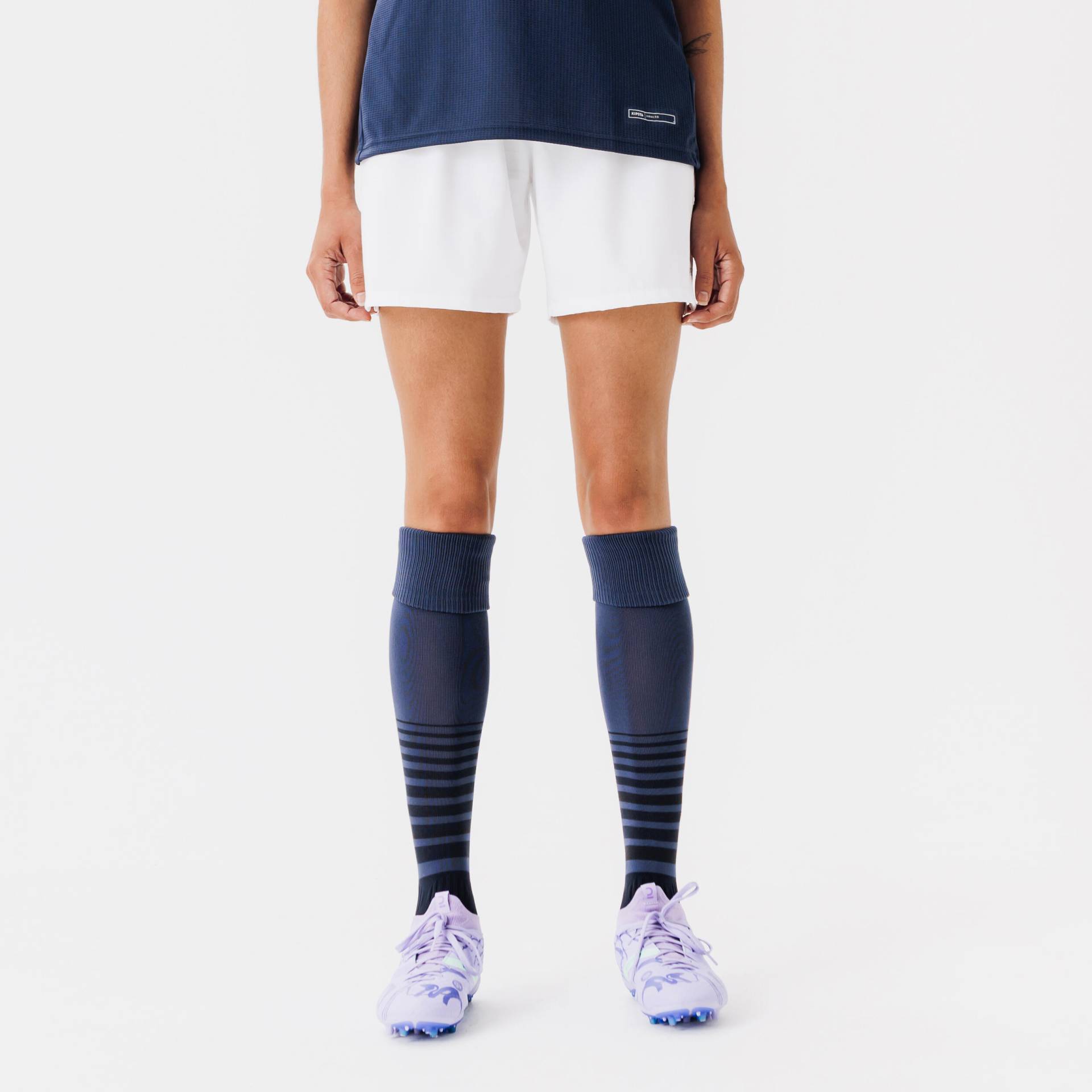 Damen Fußball Shorts - VIRALTO Club weiß Damen Fußball Shorts - VIRALTO Club weiß von KIPSTA