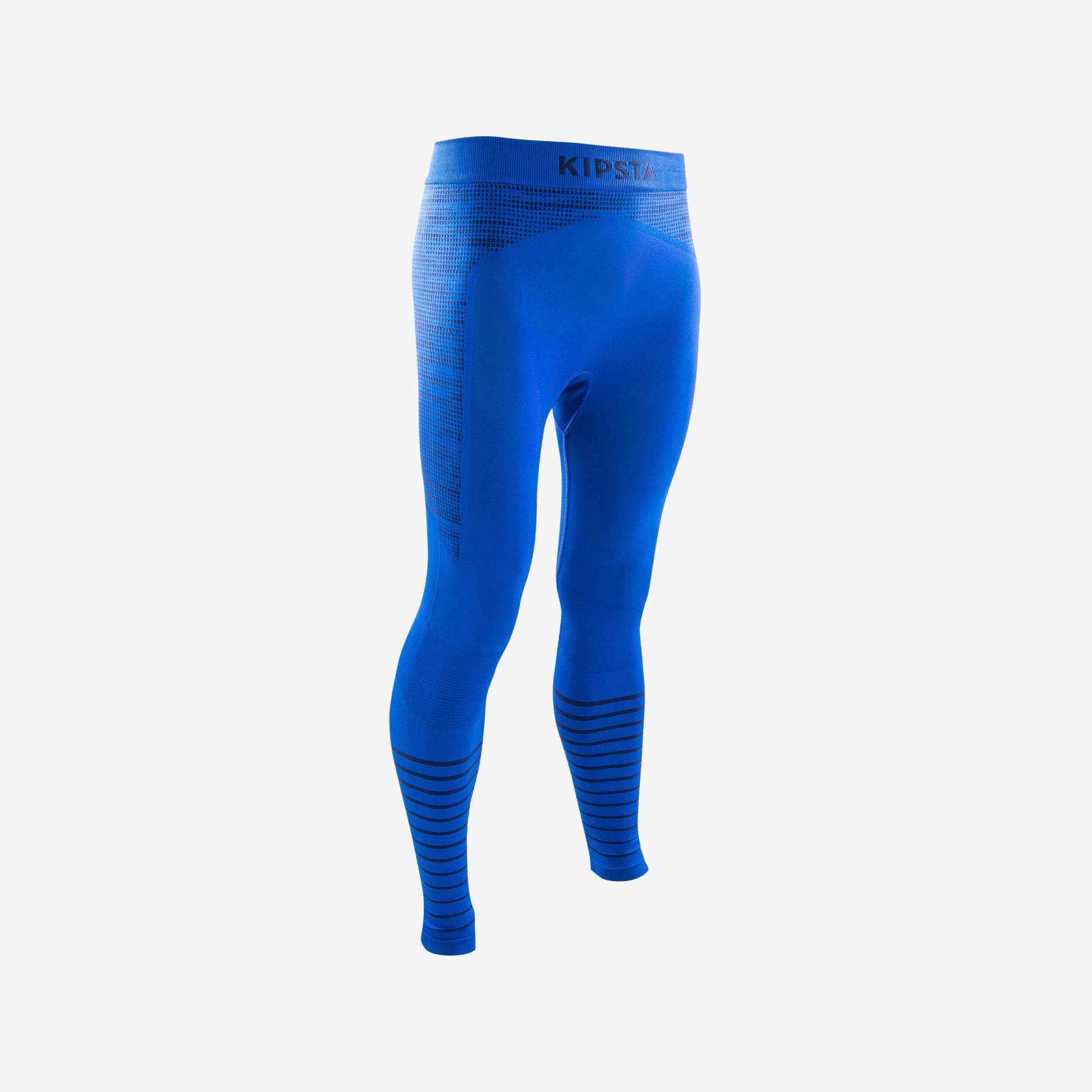 Damen/Herren Funktionstights Wärmekomfort - Keepdry 500 blau von KIPSTA
