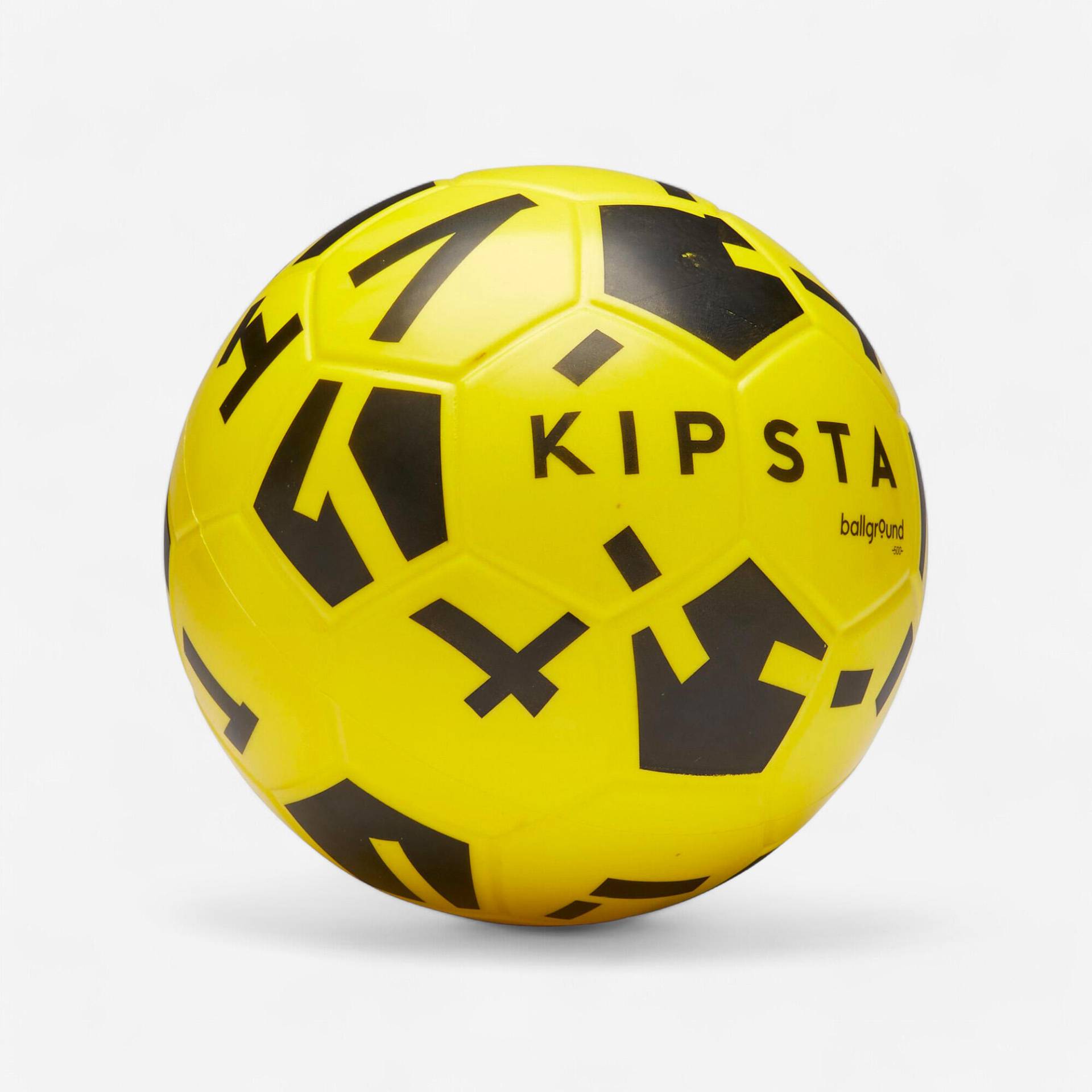 Fussball Ballground 500 Schaumstoff Größe 4 gelb/schwarz Fussball Ballground 500 Schaumstoff Größe 4 gelb/schwarz von KIPSTA