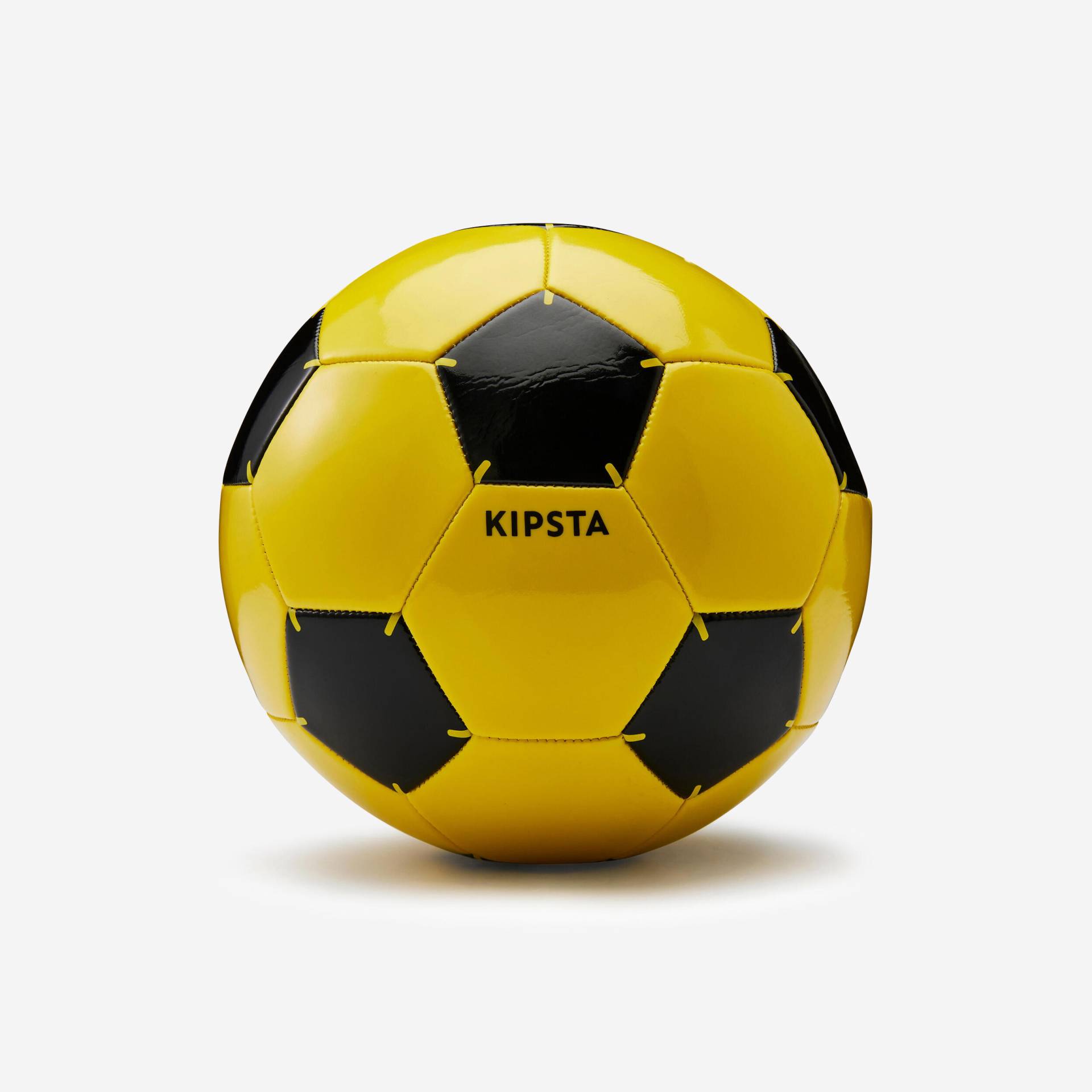 Fußball Größe 5 - First Kick (Kinder ab 12 Jahren) gelb von KIPSTA