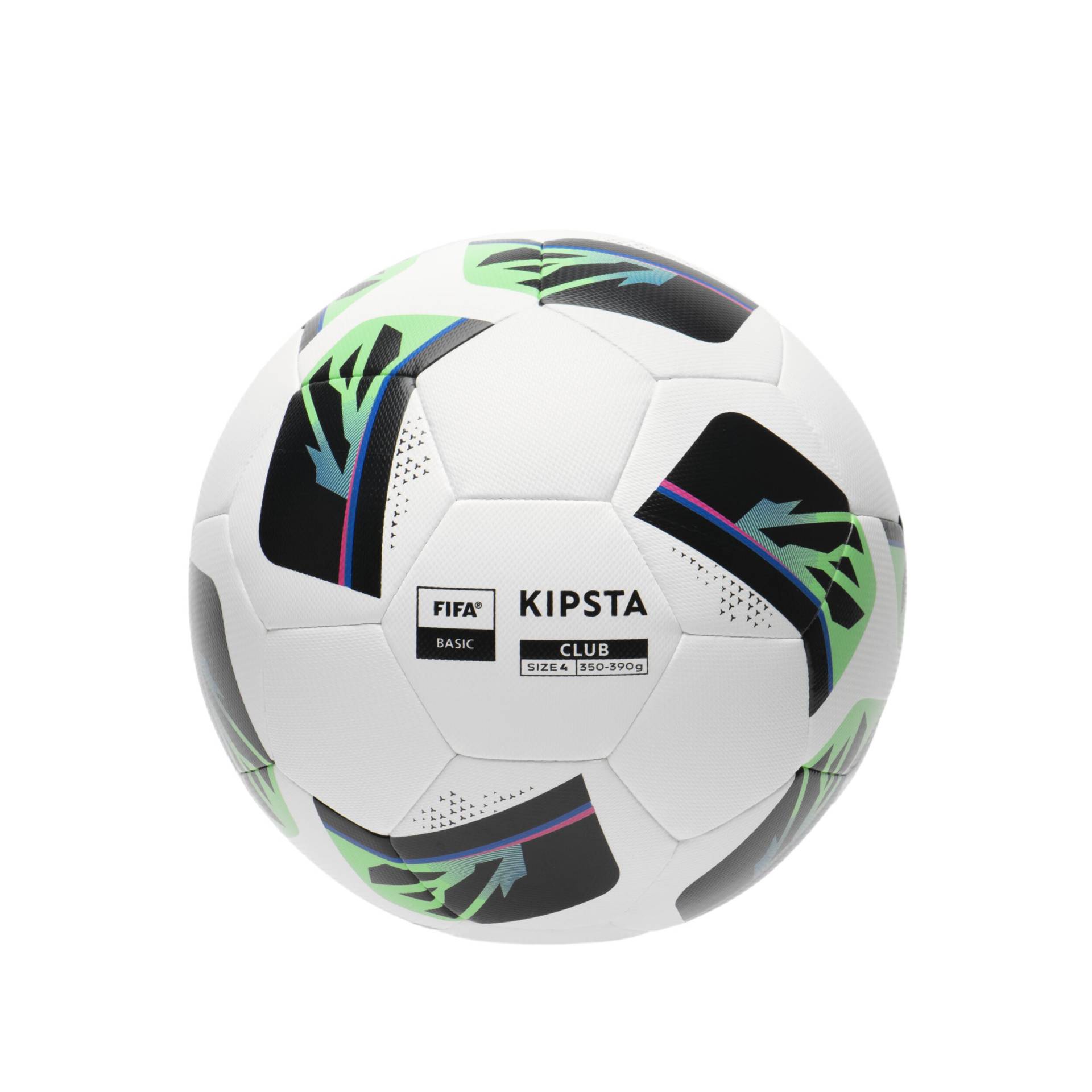 Fussball Trainingsball Grösse 4 Hybrid - FIFA Basic Club Ball weiss von KIPSTA
