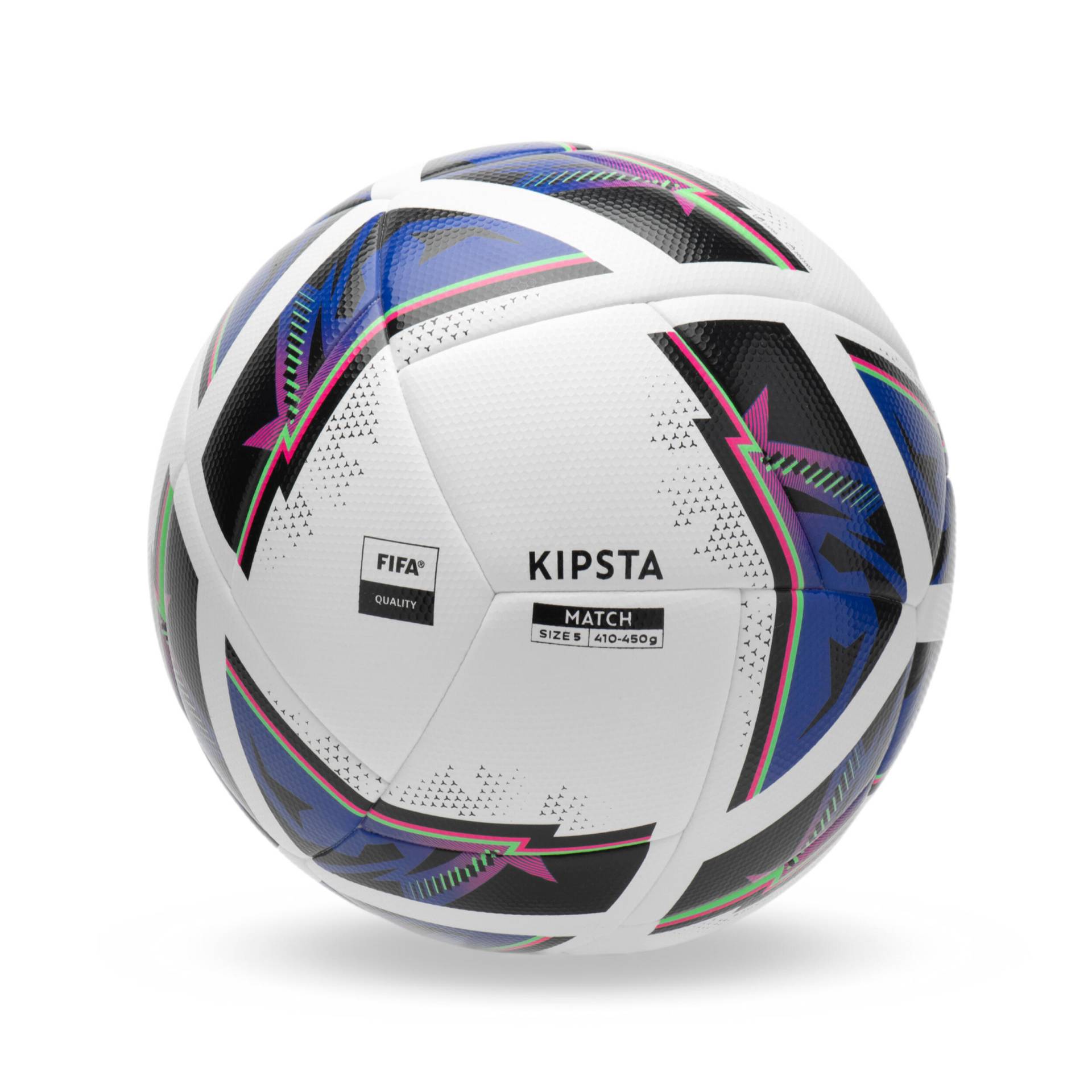 Fußball Trainingsball Größe 5 Hybrid 2 - FIFA Quality Match Ball weiß von KIPSTA