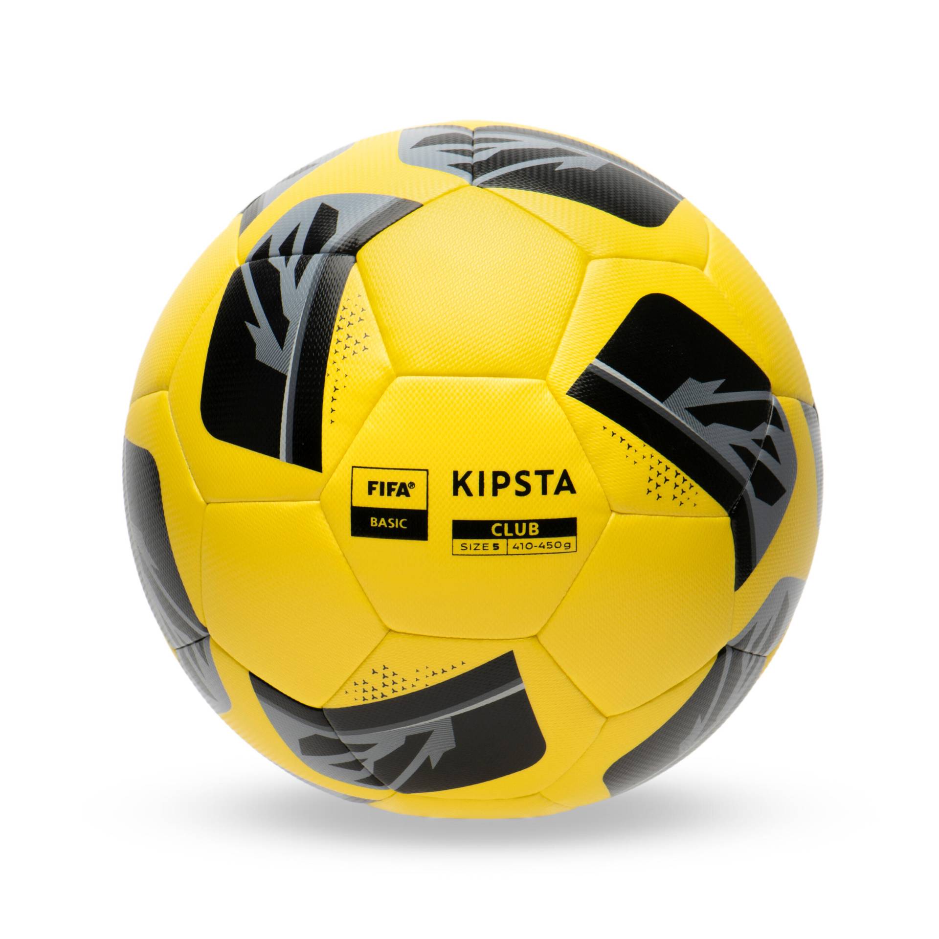 Fußball Trainingsball Größe 5 Hybrid - FIFA Basic Club Ball gelb Fußball Trainingsball Größe 5 Hybrid - FIFA Basic Club Ball gelb von KIPSTA