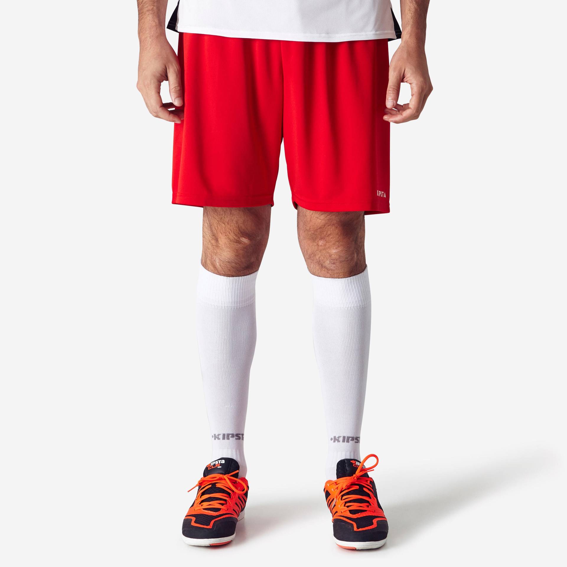 Damen/Herren Fussball Shorts - Essentiel rot von KIPSTA