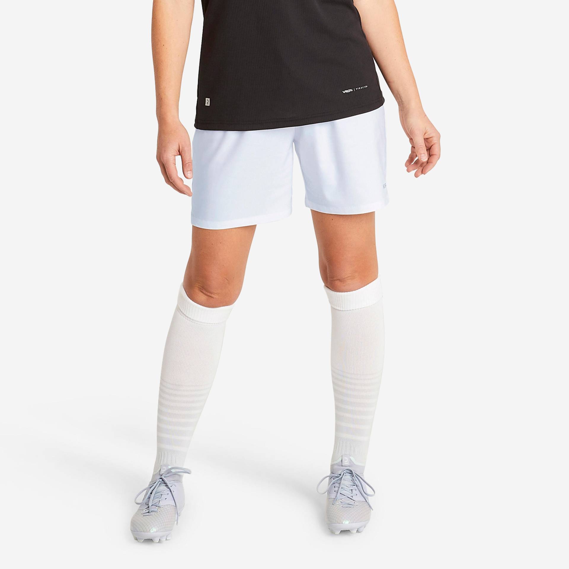 Damen Fussball Shorts - Viralto Club weiss von KIPSTA