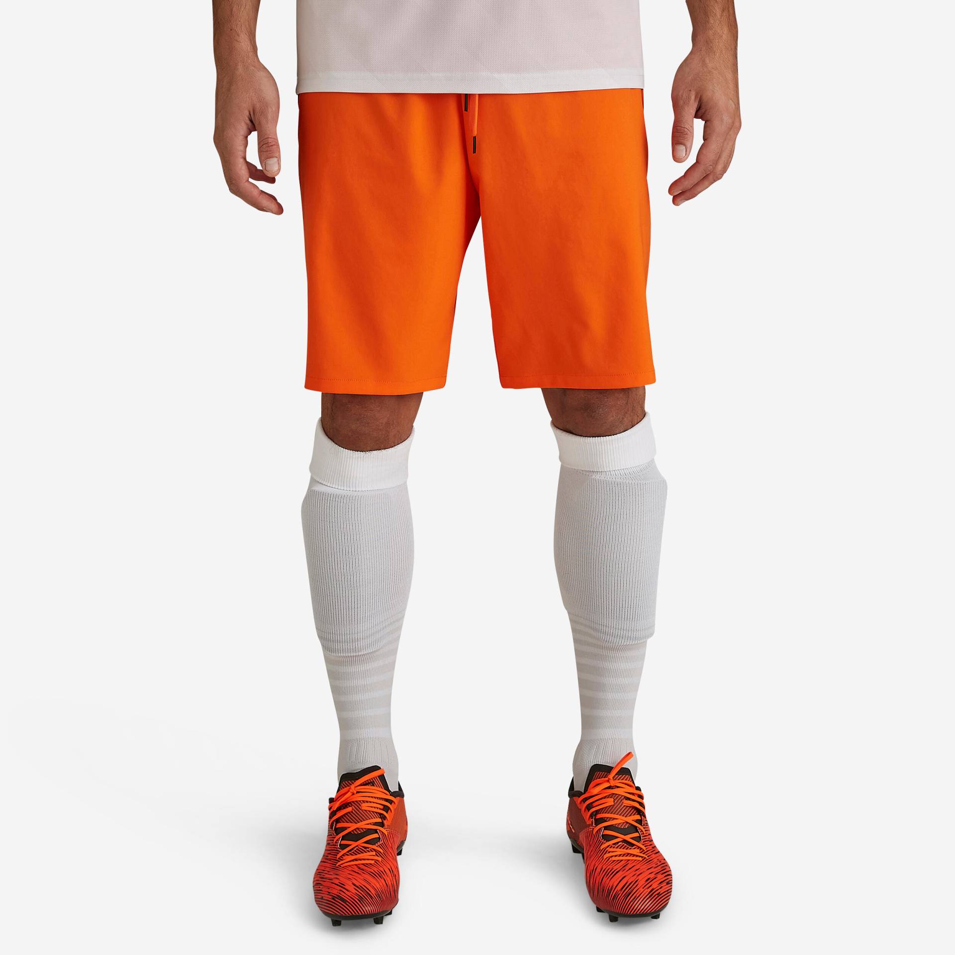 Damen/Herren Fussball Shorts Viralto orange von KIPSTA