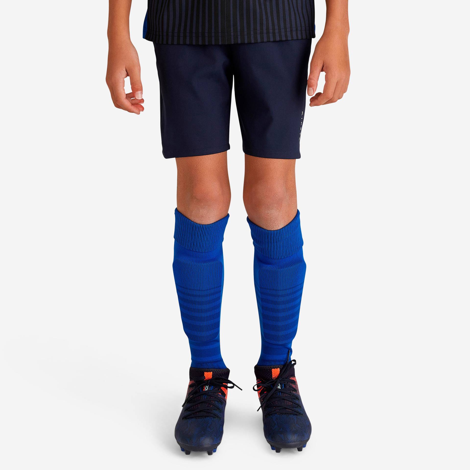 Kinder Fussball Shorts - VIRALTO Club marineblau von KIPSTA