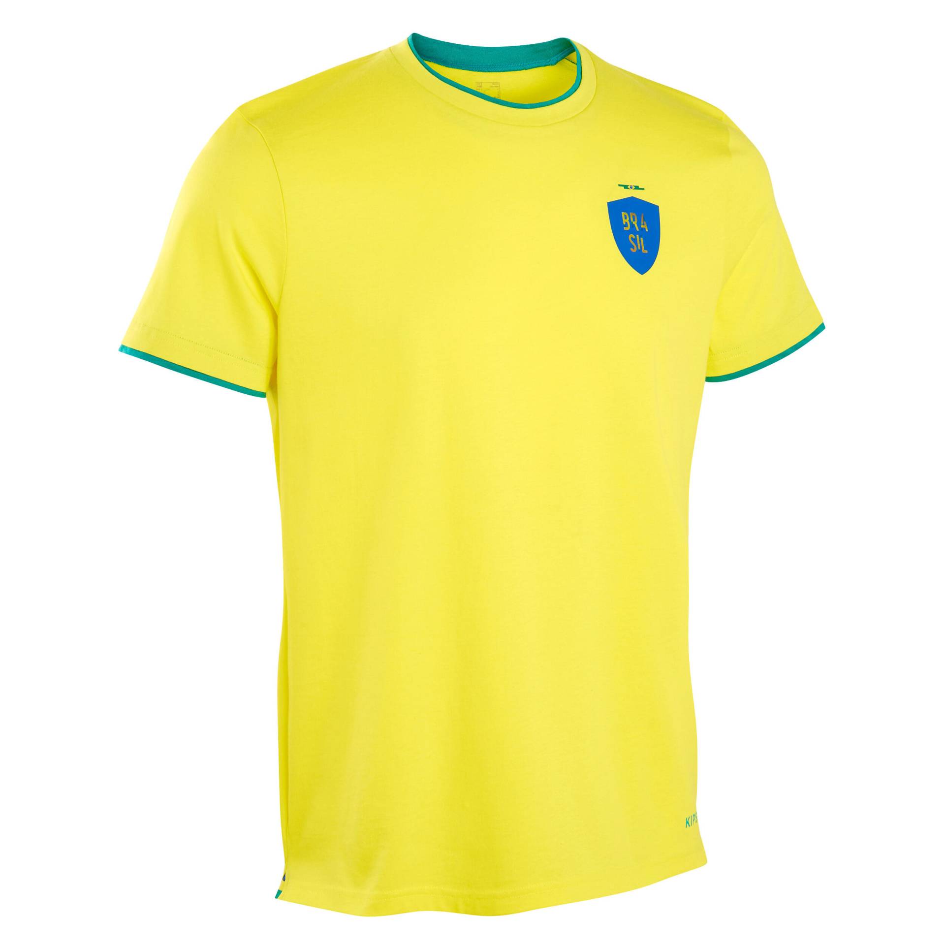 Fussballtrikot Brasilien 2024 FF100 Damen/Herren von KIPSTA