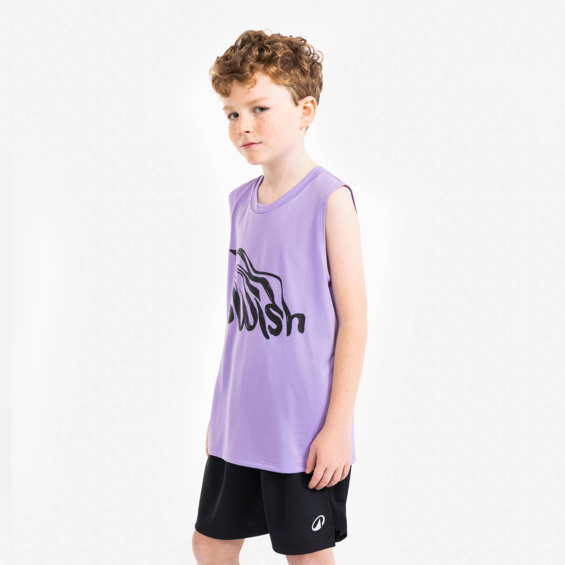 Kinder Basketball Trikot ärmellos ‒ TS500 Fast violett Kinder Basketball Trikot ärmellos ‒ TS500 Fast violett von KIPSTA