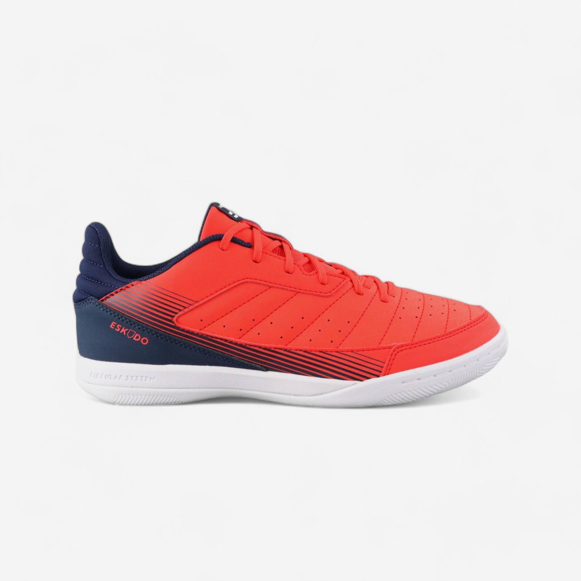 Kinder Fußball Hallenschuhe - Eskudo 500 Futsal rot Kinder Fußball Hallenschuhe - Eskudo 500 Futsal rot von KIPSTA