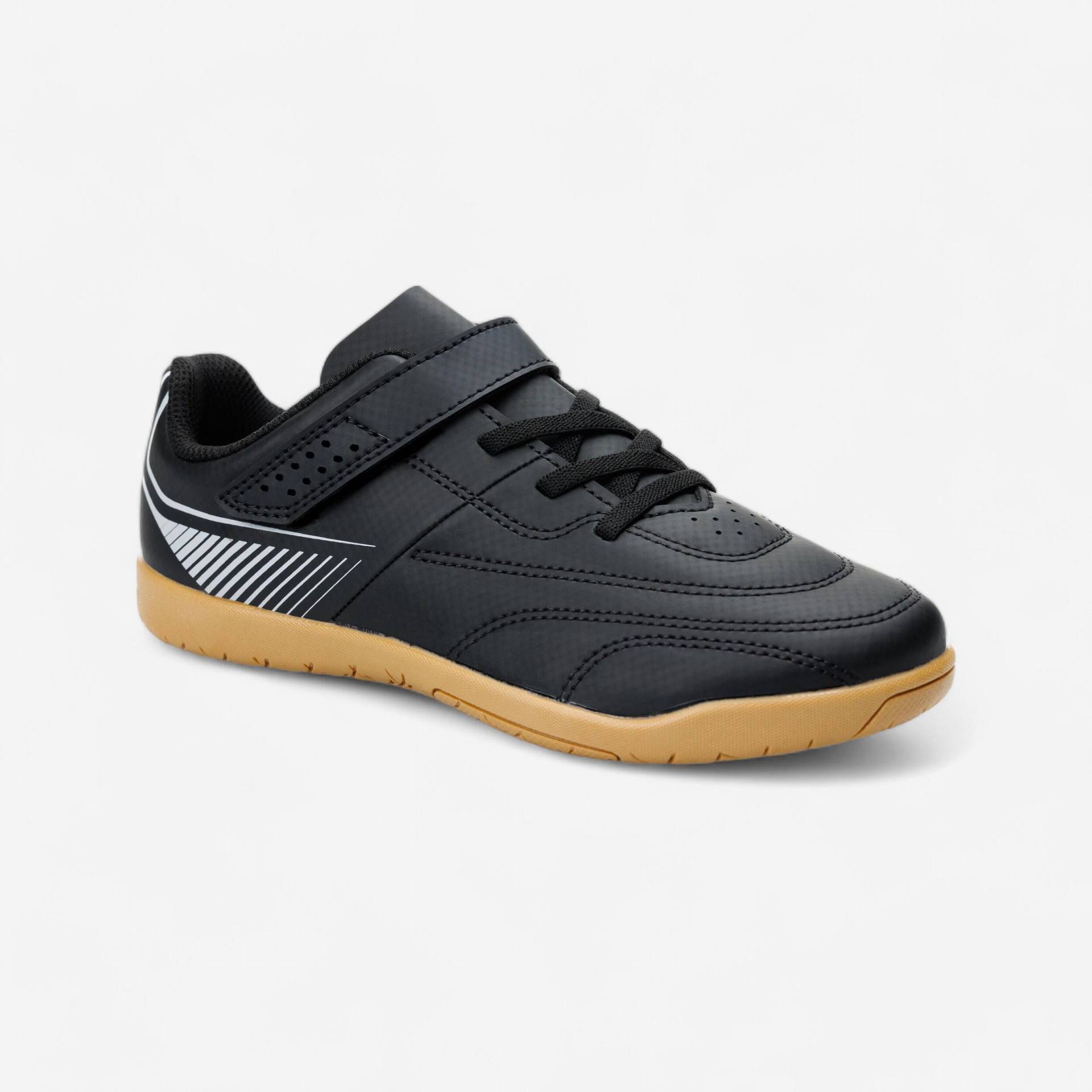 Kinder Fußball Hallenschuhe Futsal - 100 beige Sohle Kinder Fußball Hallenschuhe Futsal - 100 beige Sohle von KIPSTA